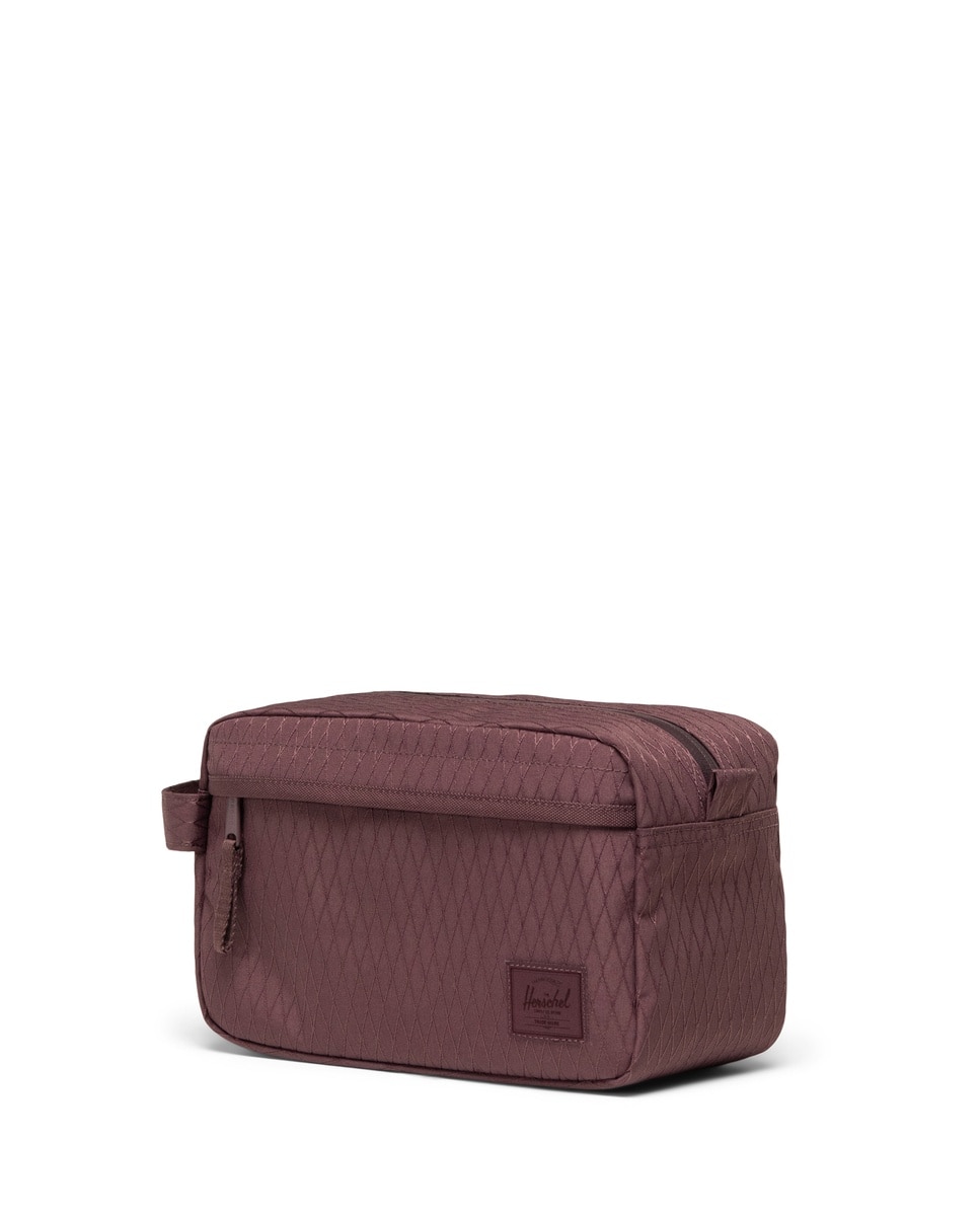 Neceser ecológico unisex herschel en tejido de 5 l con bolsillo delantero - Granate Granate-3