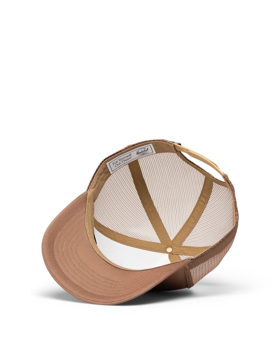 Gorra unisex herschel con rejilla y de copa alta - Marrón piedra Marrón piedra-2