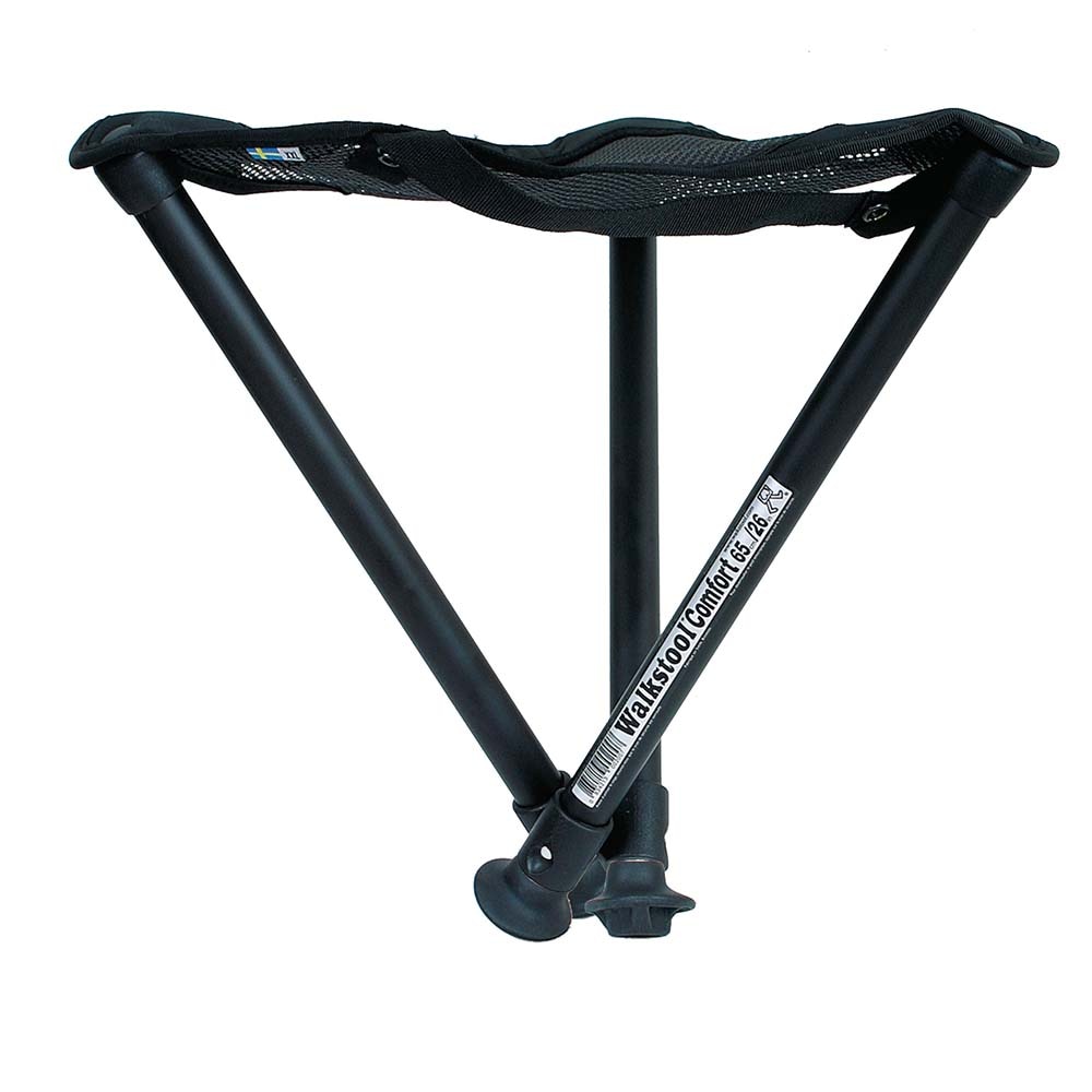 Taburete plegable Comfort 65 cm Walkstool Negro Negro-2