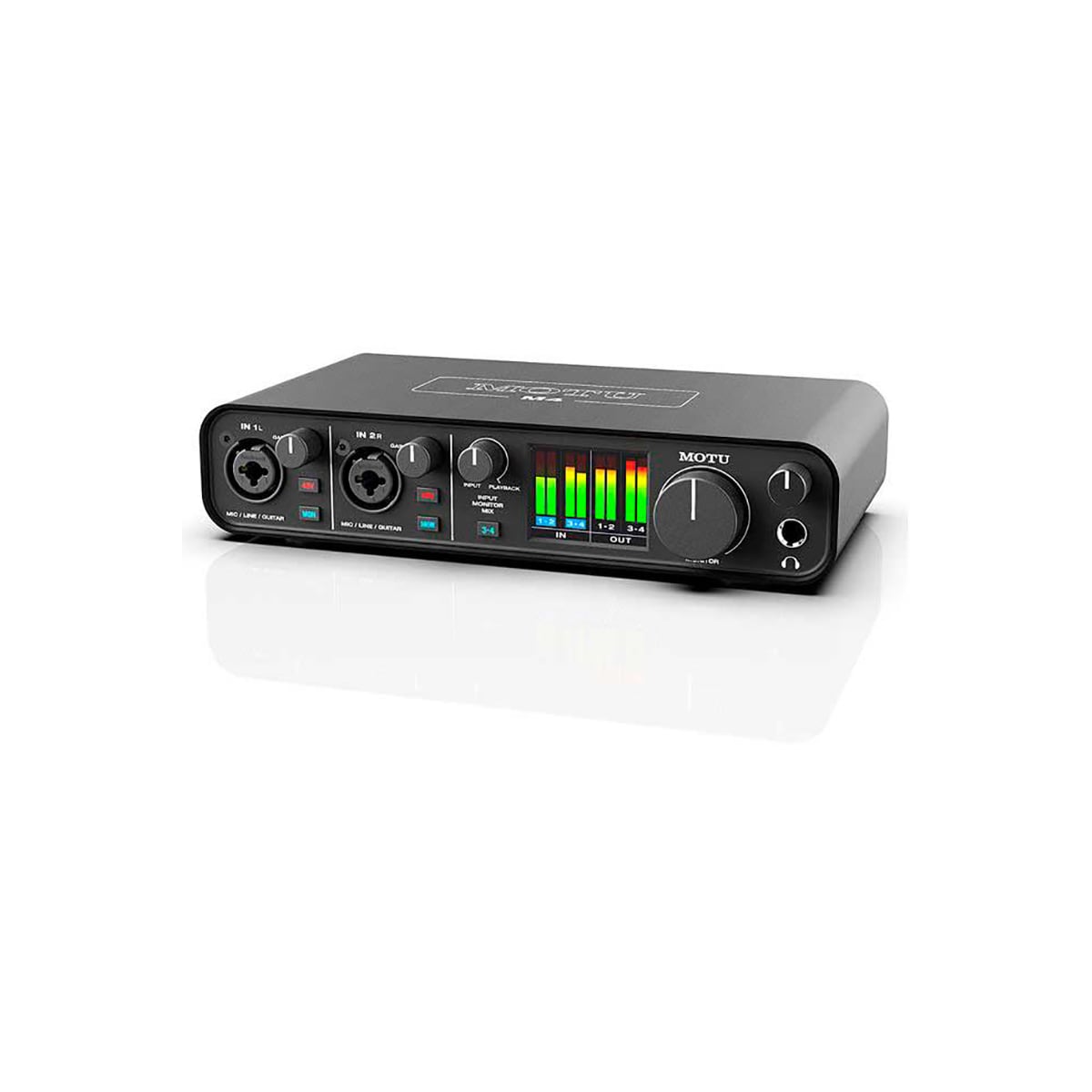 Interface de Audio USB Motu M4 Negro-1