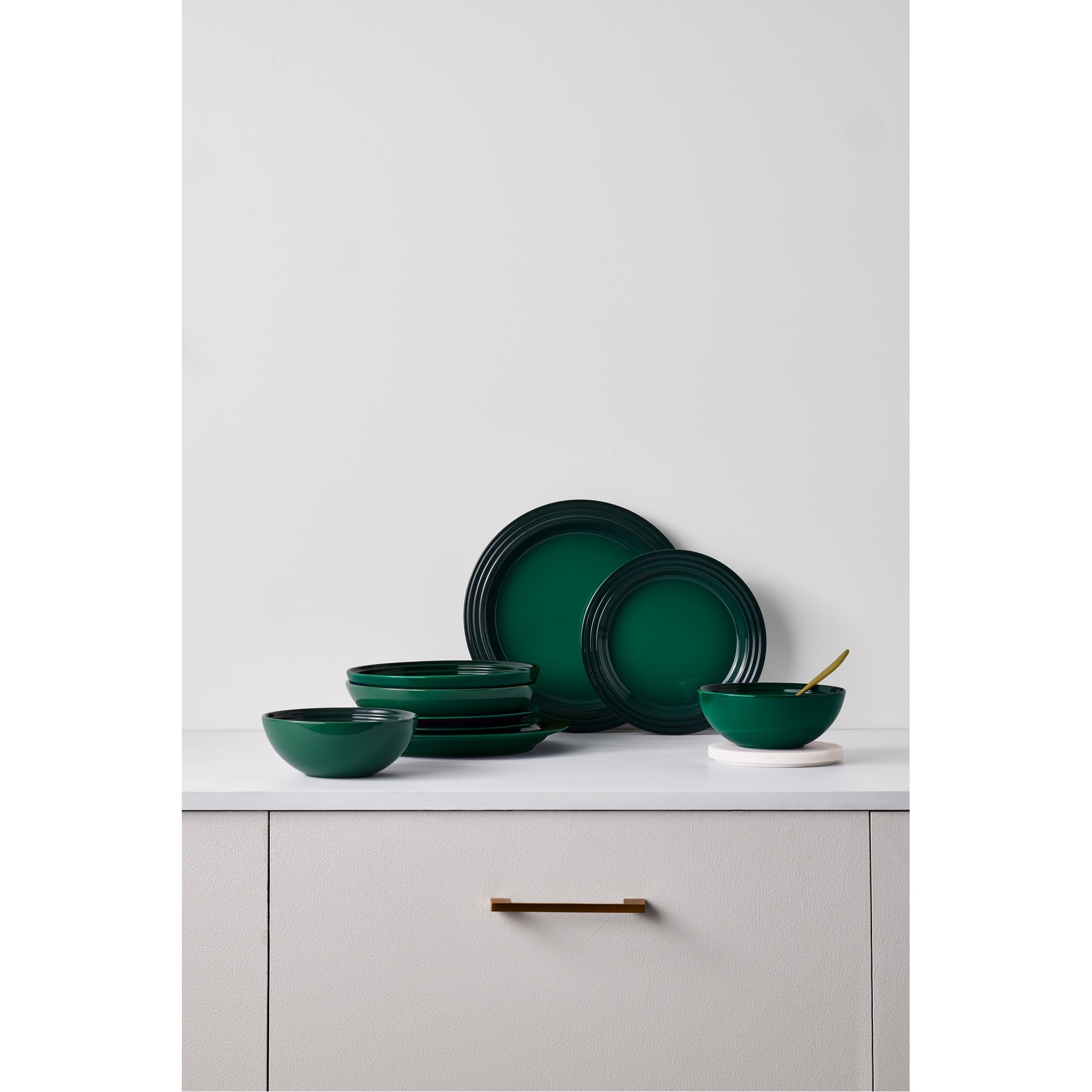 Plato llano Vancouver Le Creuset - Verde 22 cm Verde-5
