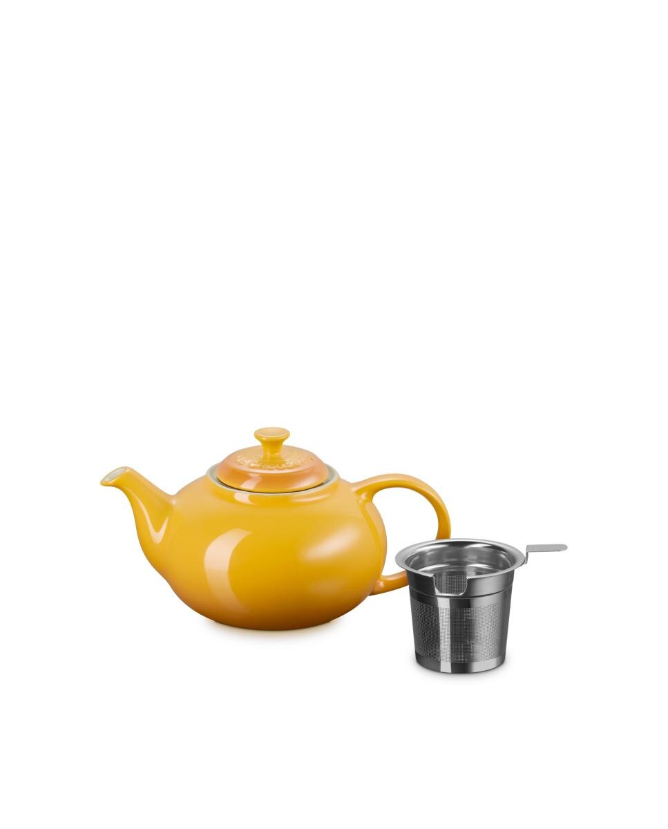 Tetera tradicional con infusor Le Creuset - Mostaza Mostaza-2