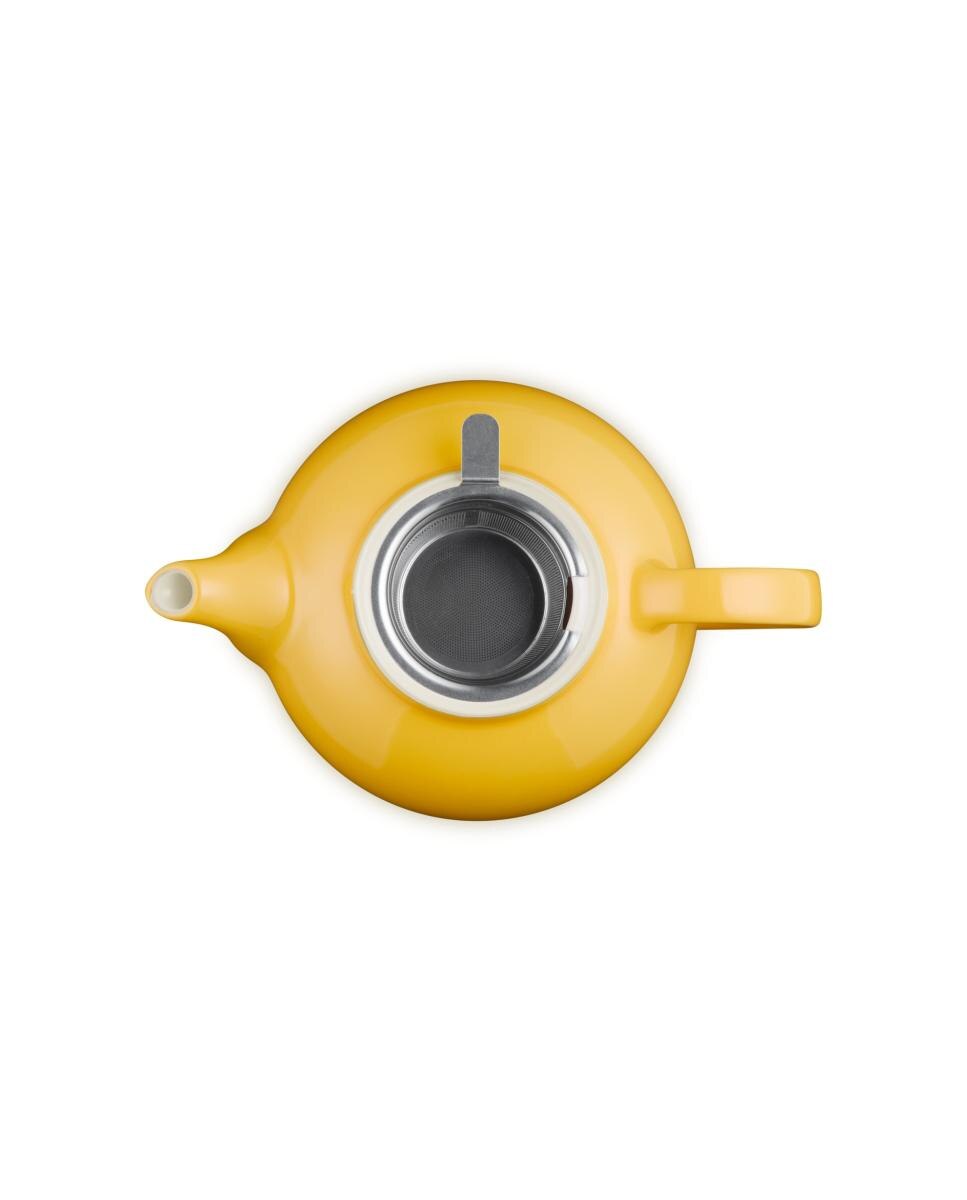 Tetera tradicional con infusor Le Creuset - Mostaza Mostaza-4