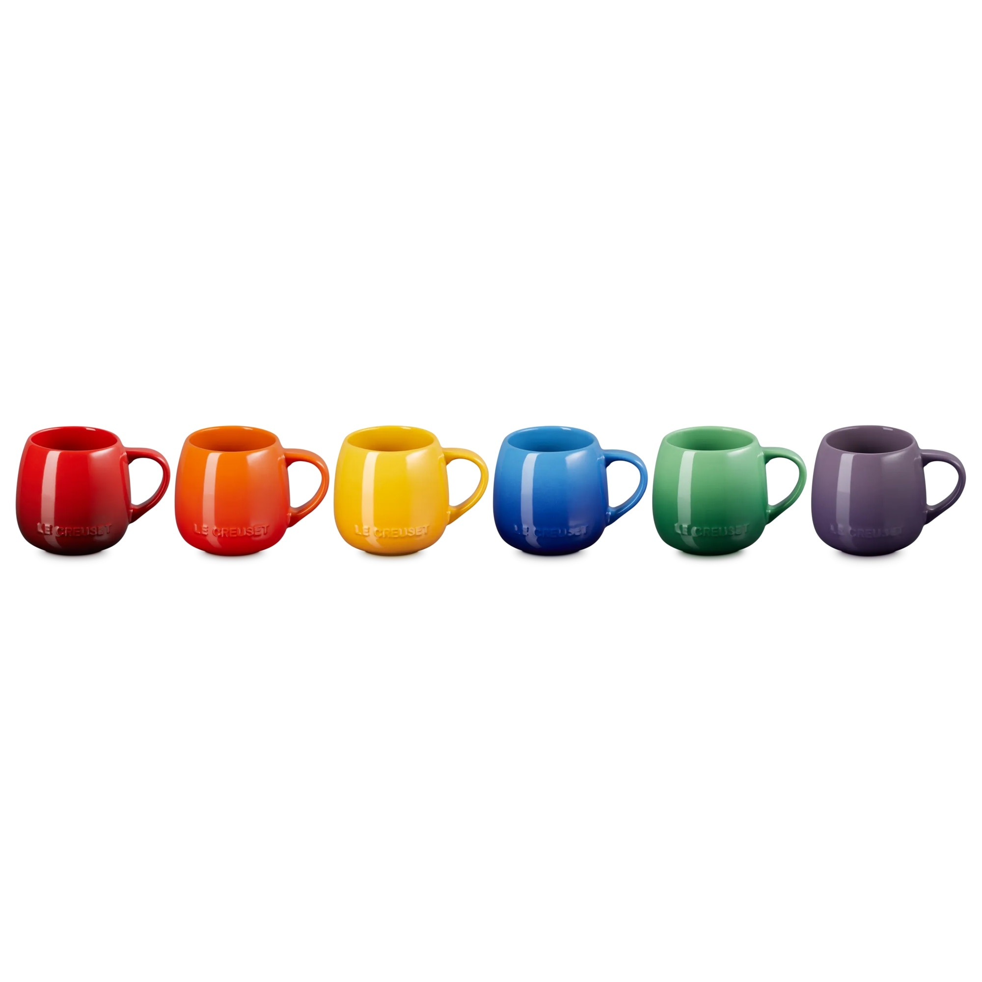 Set 6 Tazas Coupé Arcoiris Le Creuset