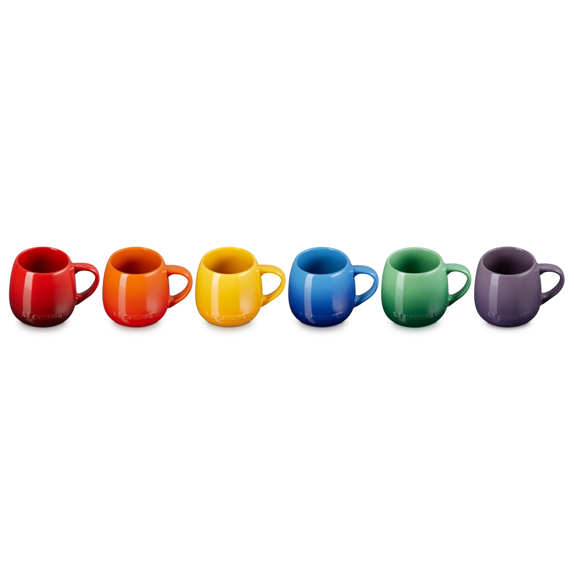 Set 6 Tazas Coupé Arcoiris Le Creuset - Multicolor Multicolor-2