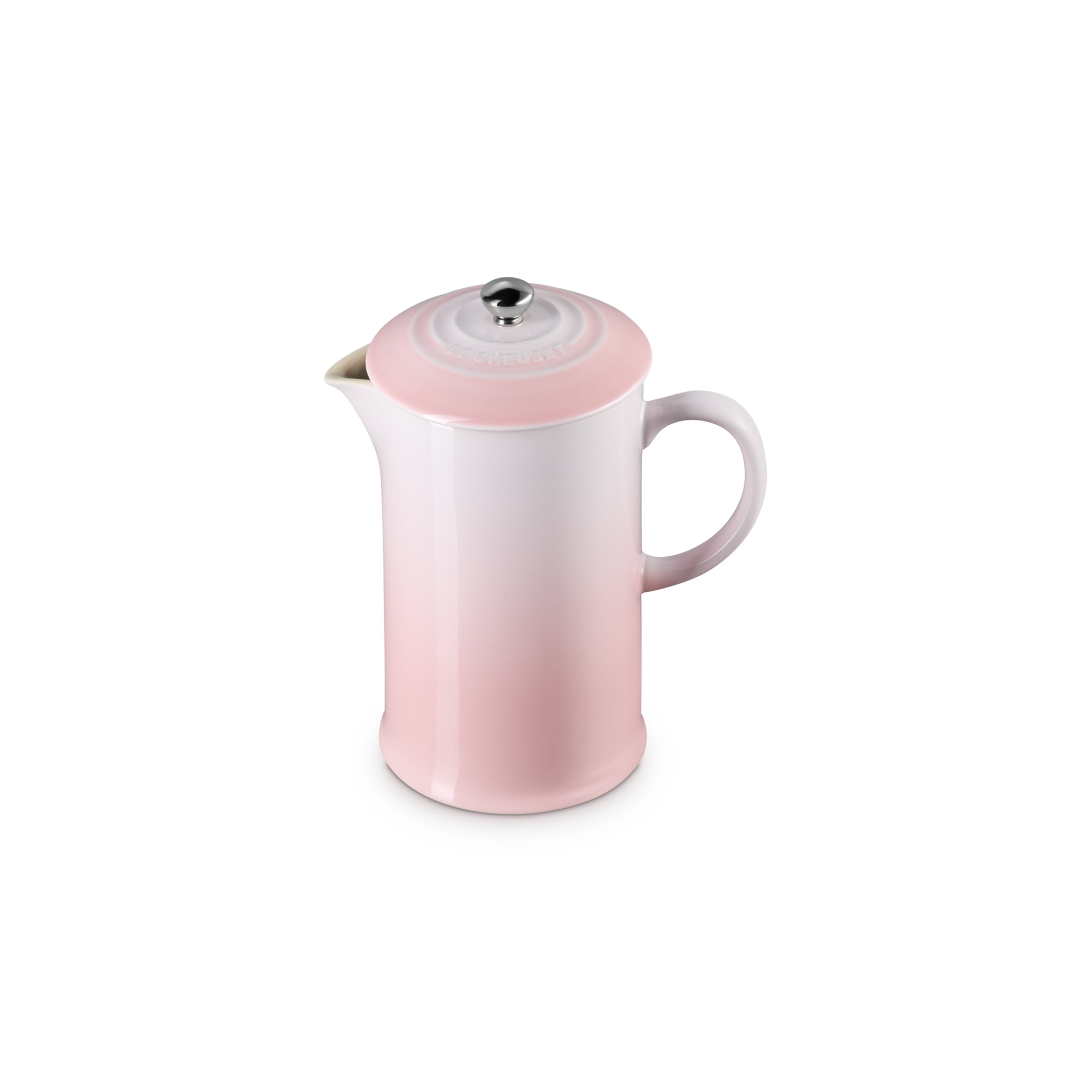 Imagen 2 de Cafetera de prensa de cerámica gres Le Creuset - Rosa palo Rosa palo