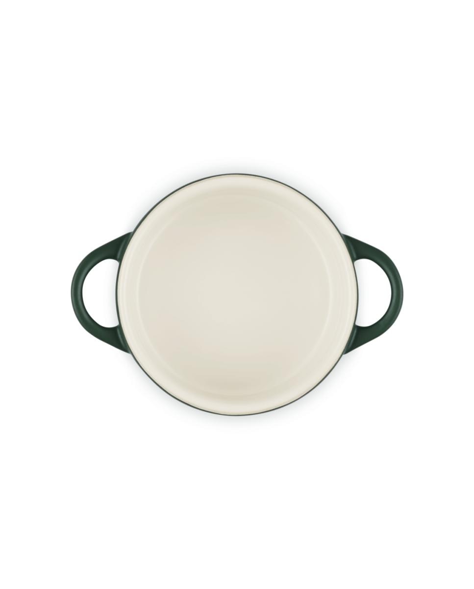 Mini cocotte cerámica de gres Le Creuset - Verde oscuro Verde oscuro-4