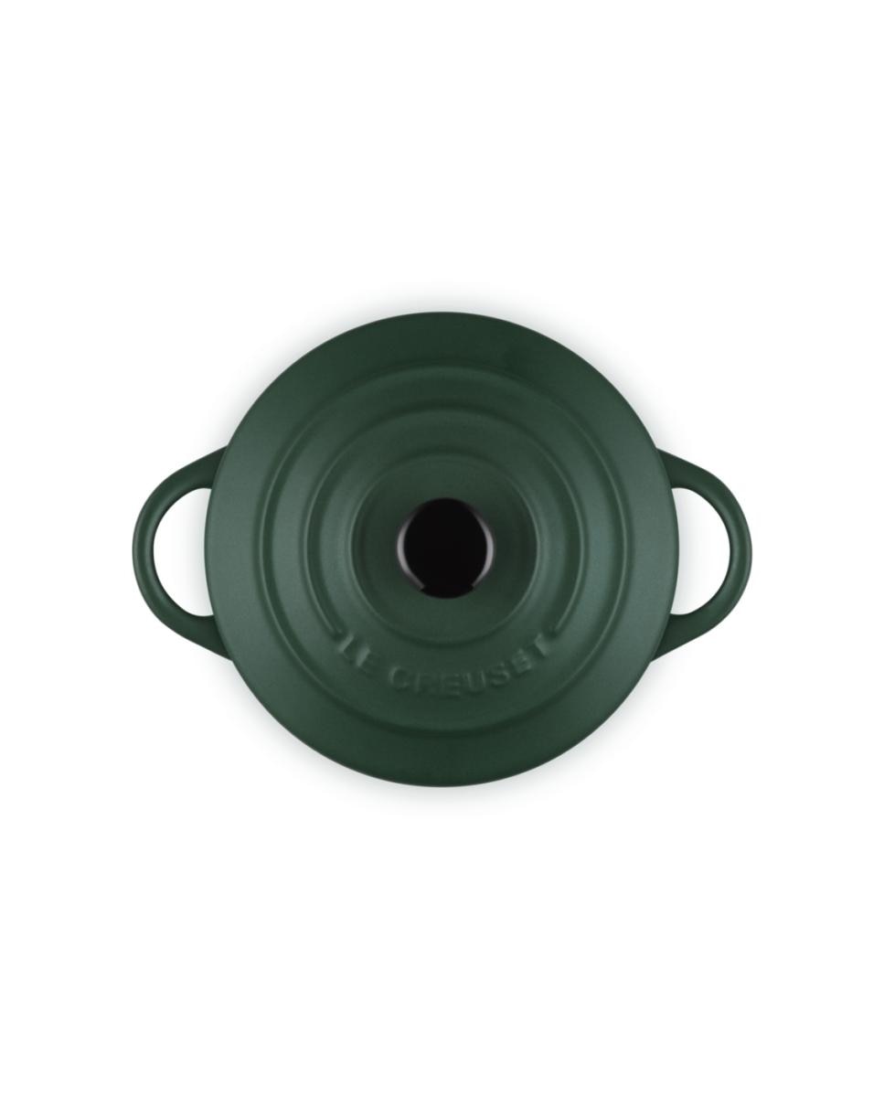 Mini cocotte cerámica de gres Le Creuset - Verde oscuro Verde oscuro-5