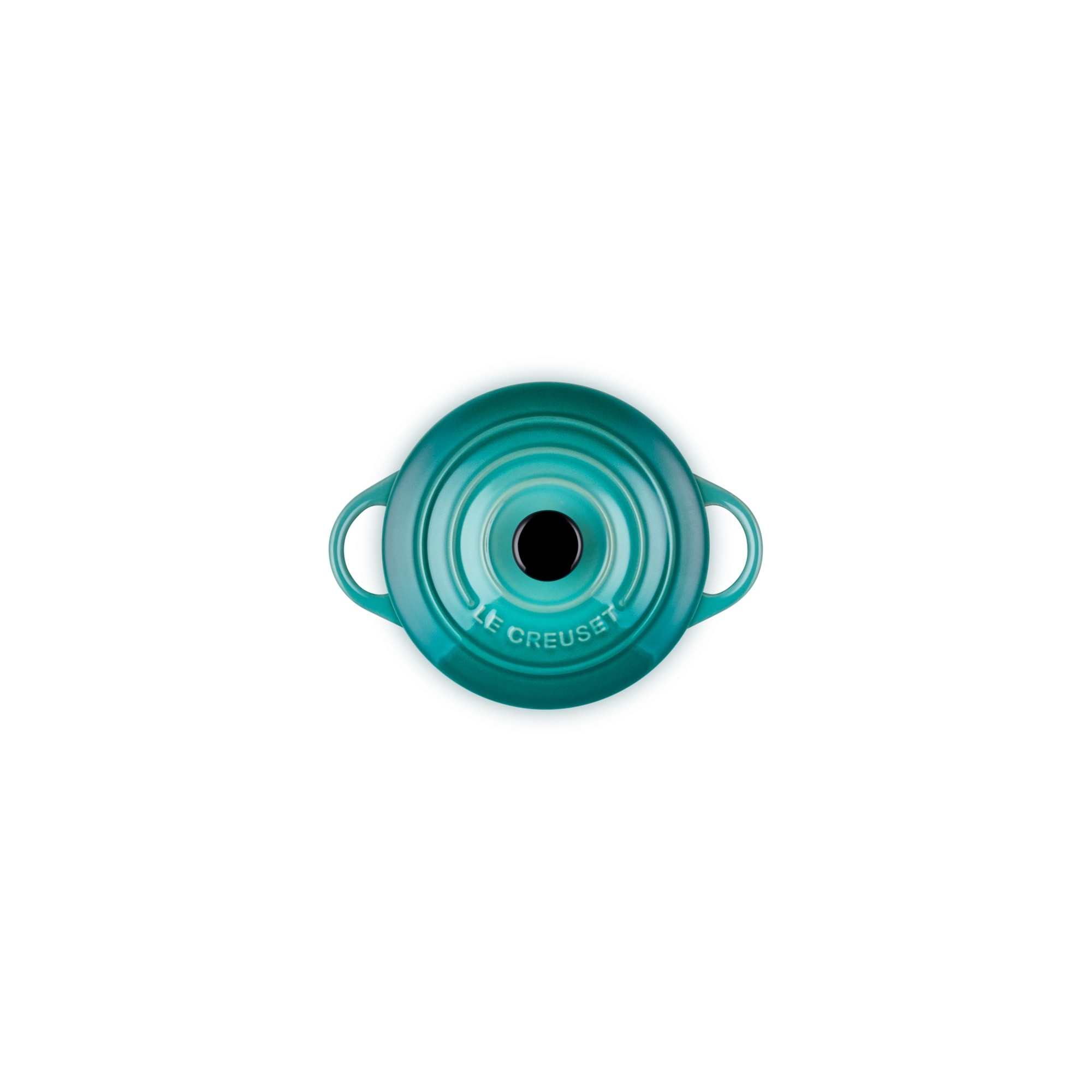 Imagen 4 de Mini cocotte cerámica de gres Le Creuset - Azul Pacífico Azul Pacífico