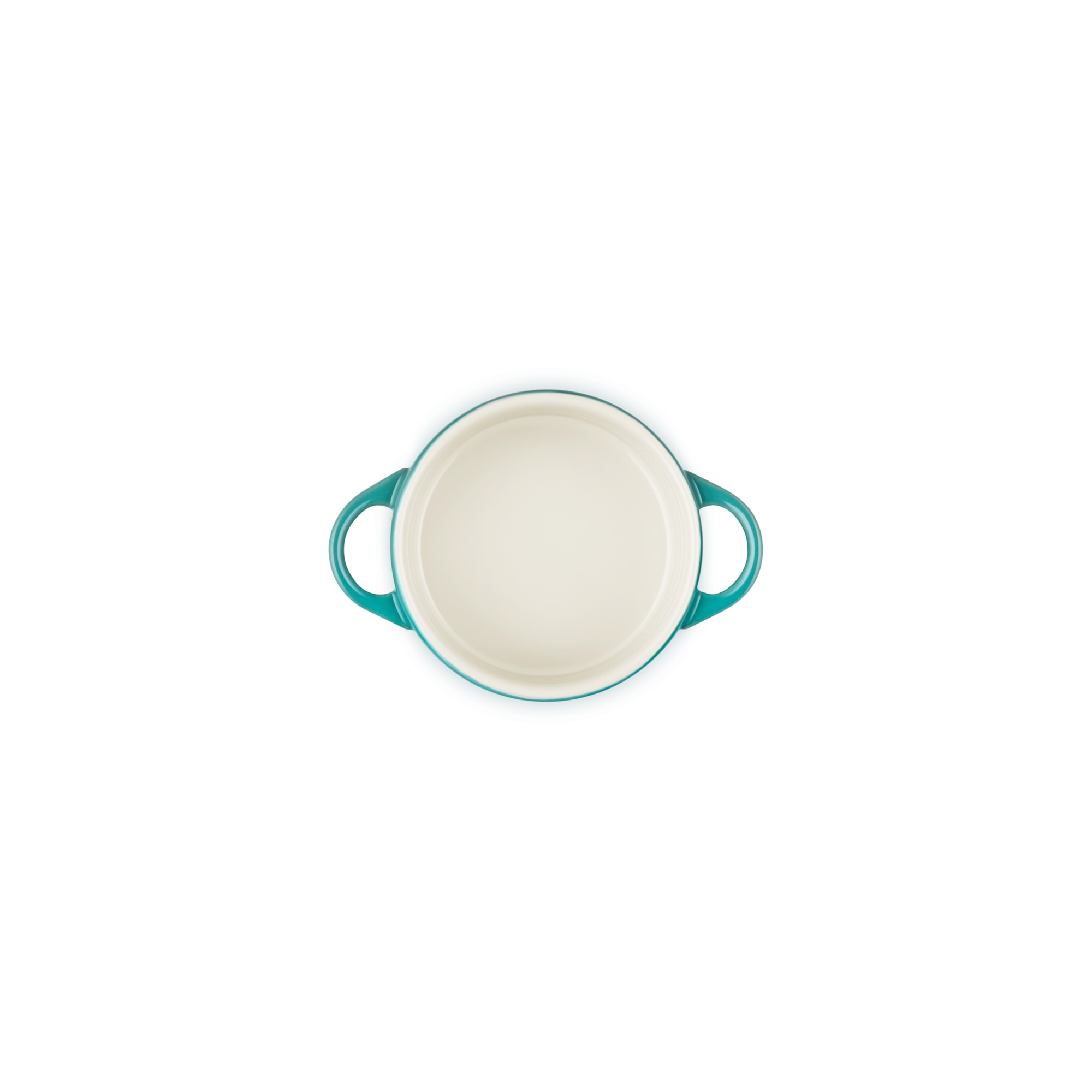 Imagen 5 de Mini cocotte cerámica de gres Le Creuset - Azul Pacífico Azul Pacífico