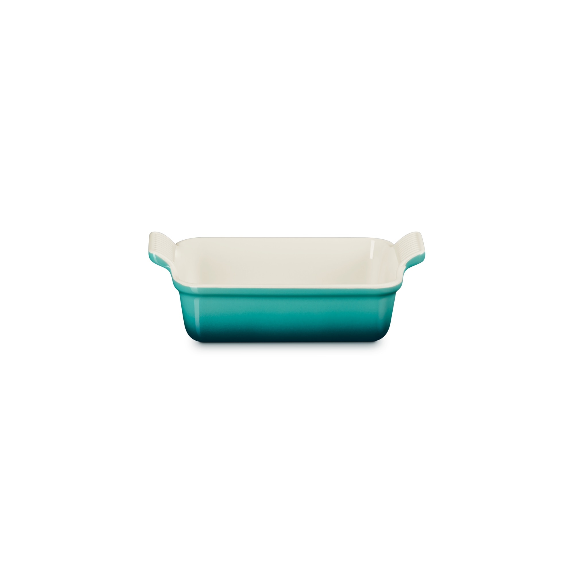 Bandeja rectangular Heritage de cerámica de gres Le Creuset - Azul Pacífico 19 cm Azul Pacífico-1