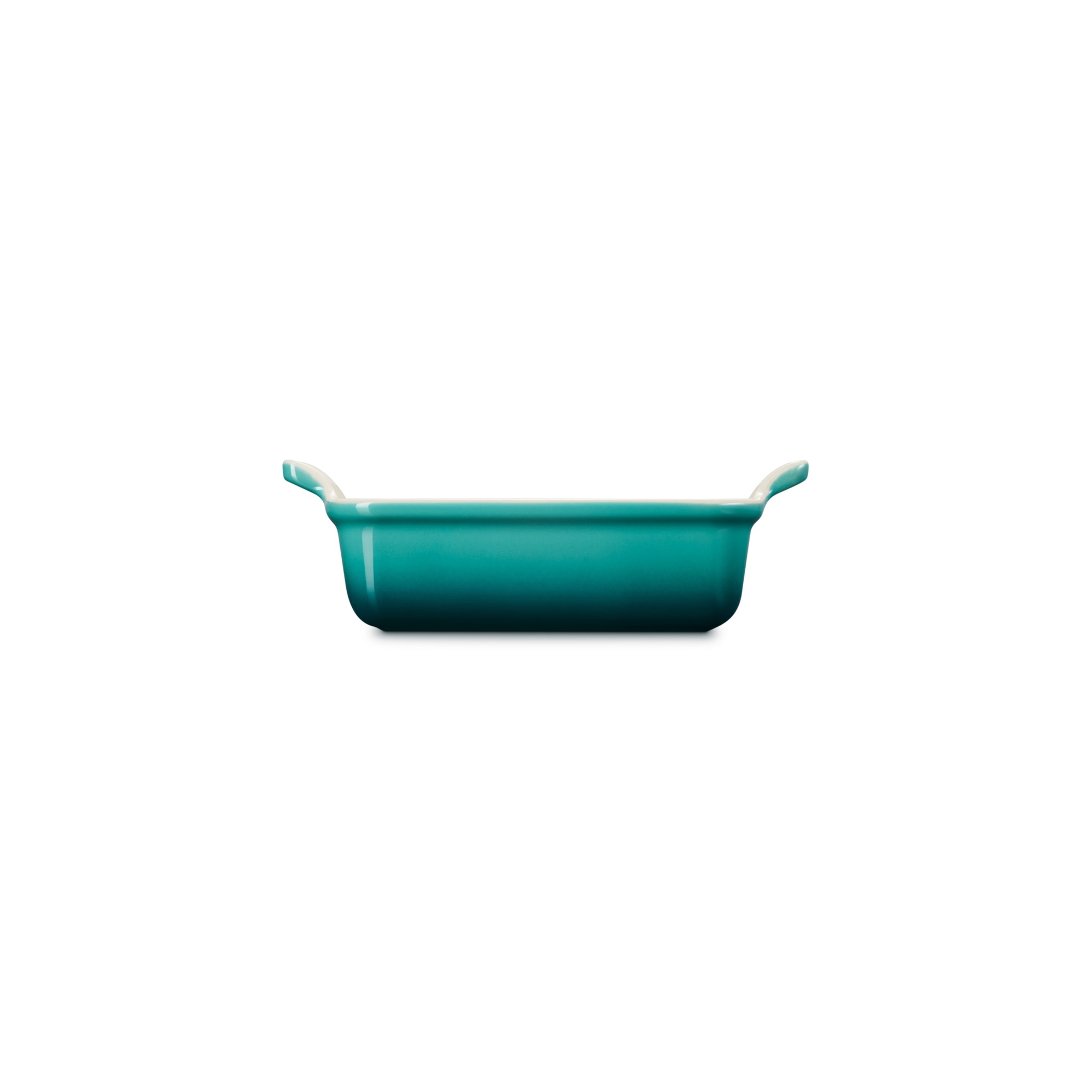Bandeja rectangular Heritage de cerámica de gres Le Creuset - Azul Pacífico 19 cm Azul Pacífico-3