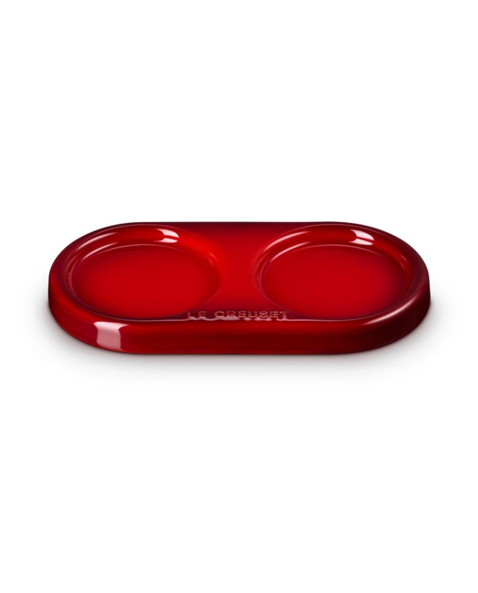 Imagen 2 de Bandeja reposa molinillos Le Creuset - Cereza 18 cm Cereza