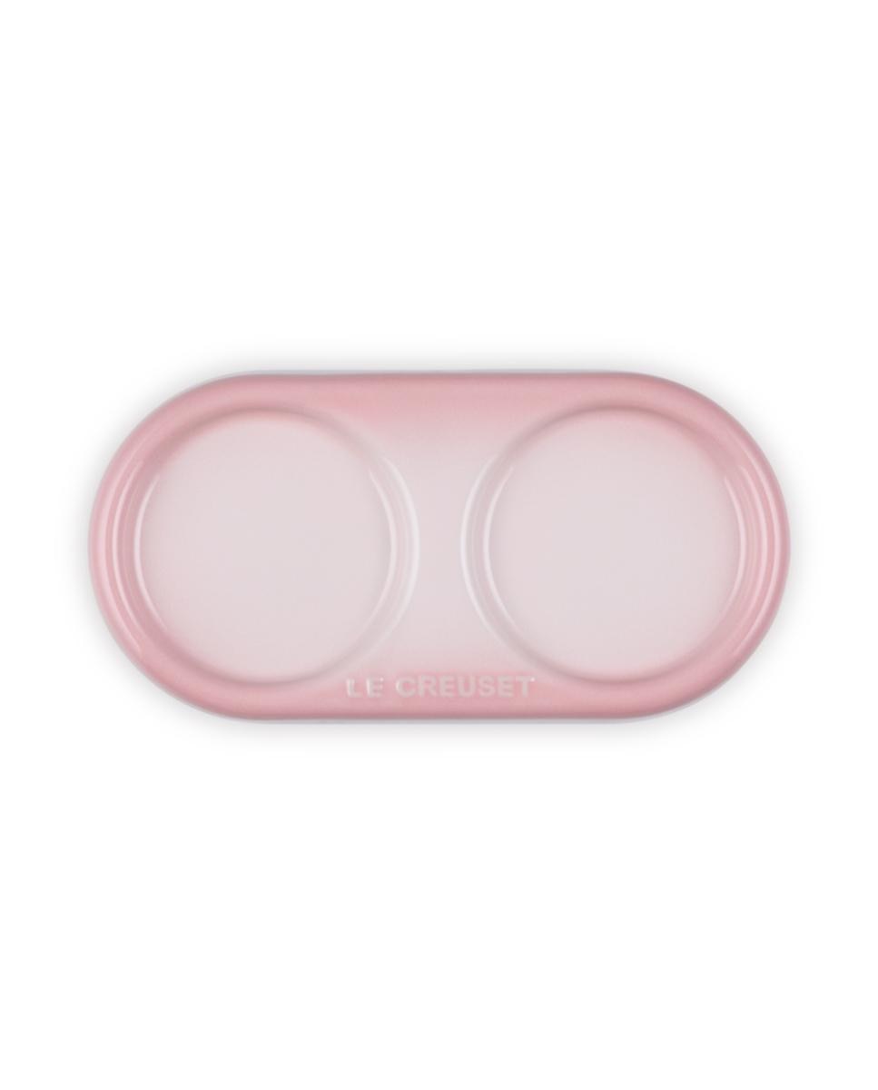 Imagen 4 de Bandeja reposa molinillos Le Creuset - Rosa claro 18 cm Rosa claro