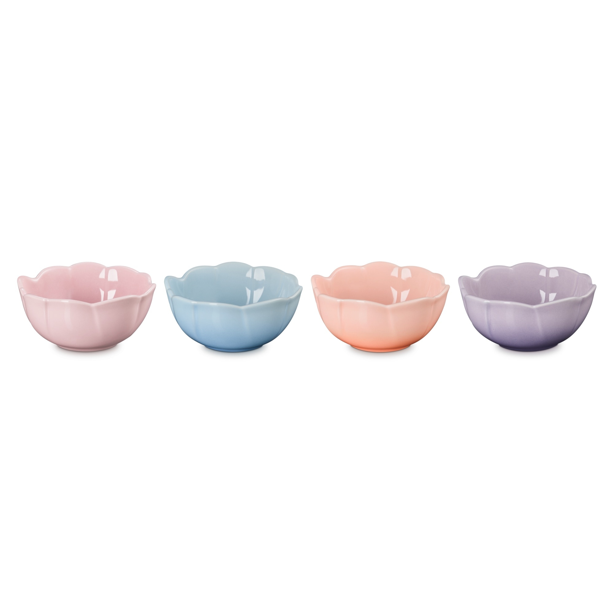 Imagen 1 de Set de 4 Bowls Pétalo Le Creuset - Multicolor 770 ml Multicolor