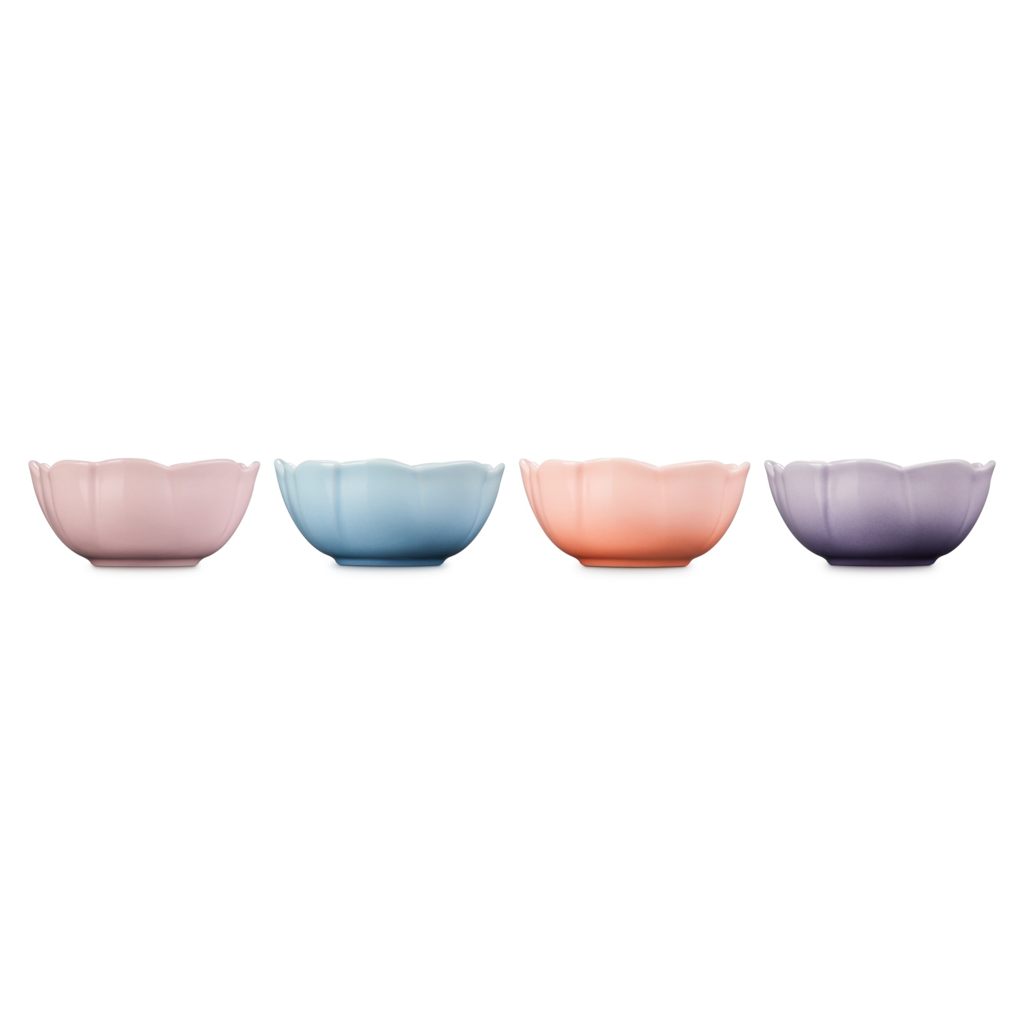Imagen 3 de Set de 4 Bowls Pétalo Le Creuset - Multicolor 770 ml Multicolor