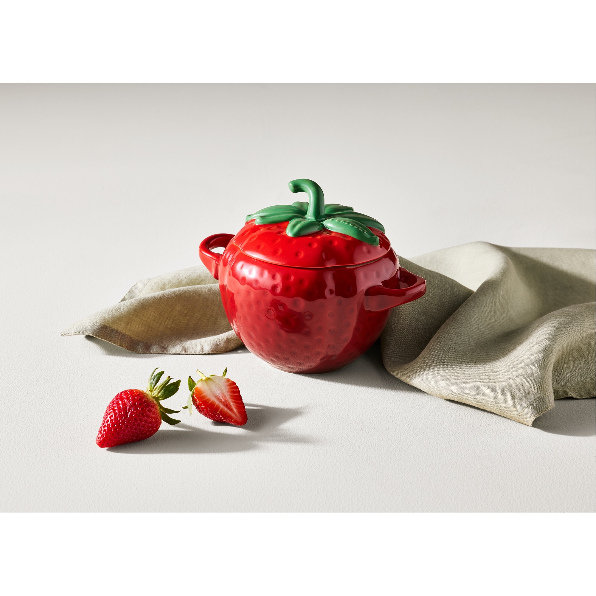 Imagen 6 de Mini cocotte fruit cerámica de gres Le Creuset - Cereza Cereza