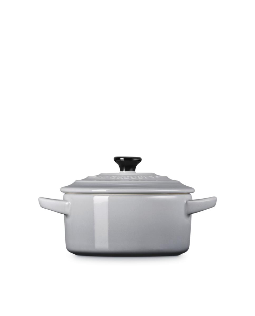 Mini cocotte cerámica de gres Le Creuset - Gris ártico Gris ártico-3