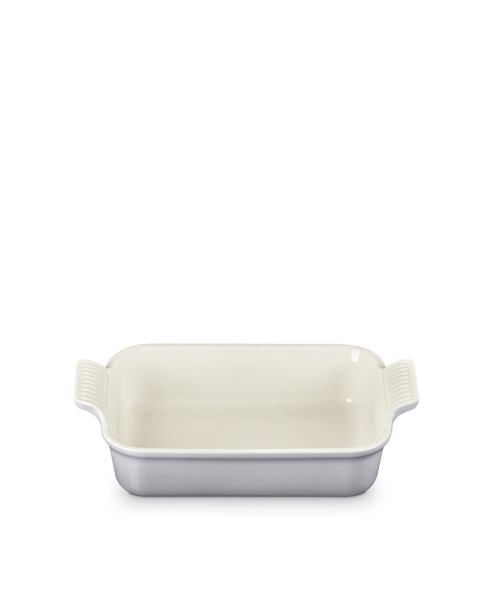 Bandeja rectangular Heritage de cerámica de gres Le Creuset - Gris 19 cm Gris-2