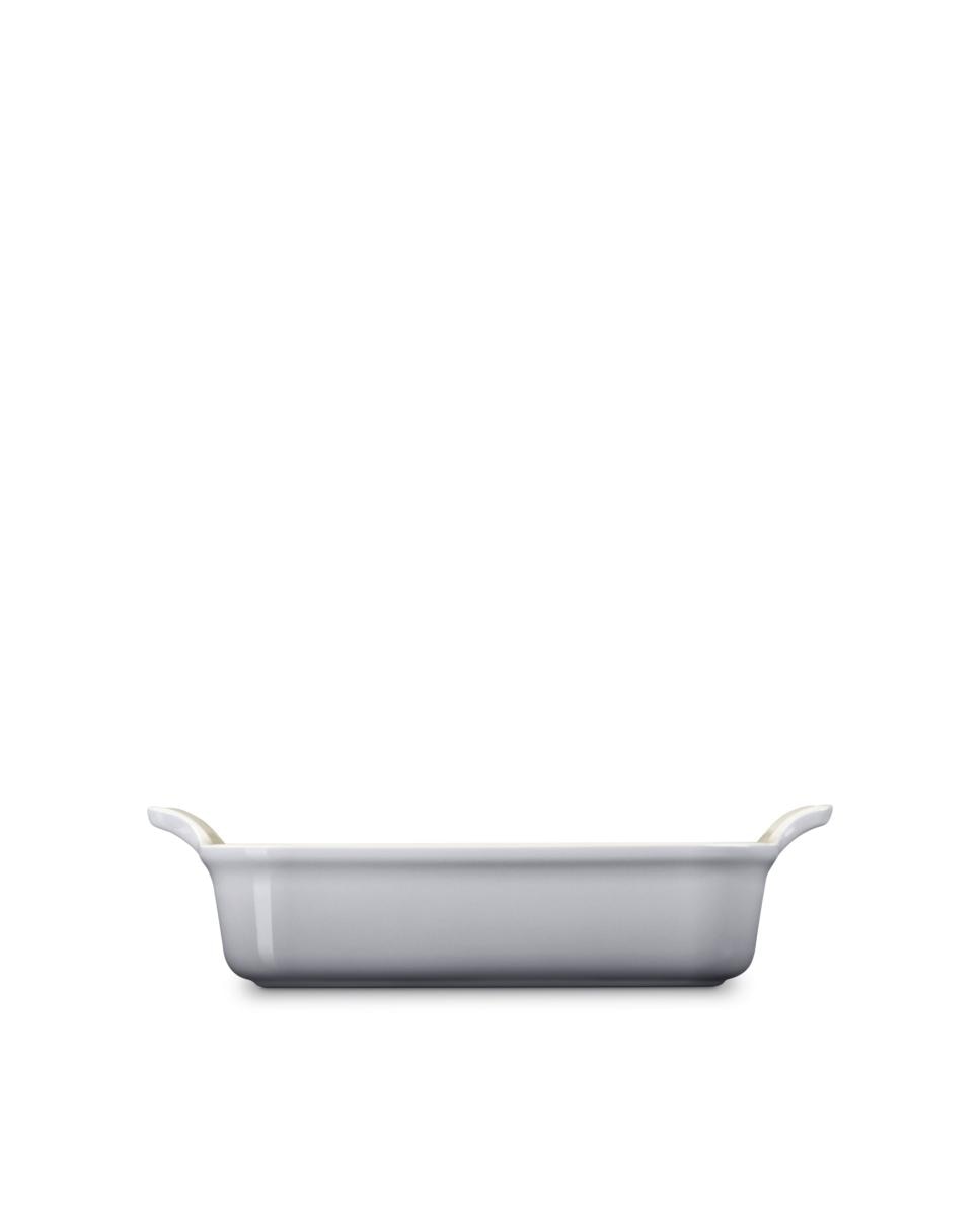 Bandeja rectangular Heritage de cerámica de gres Le Creuset - Gris 19 cm Gris-4