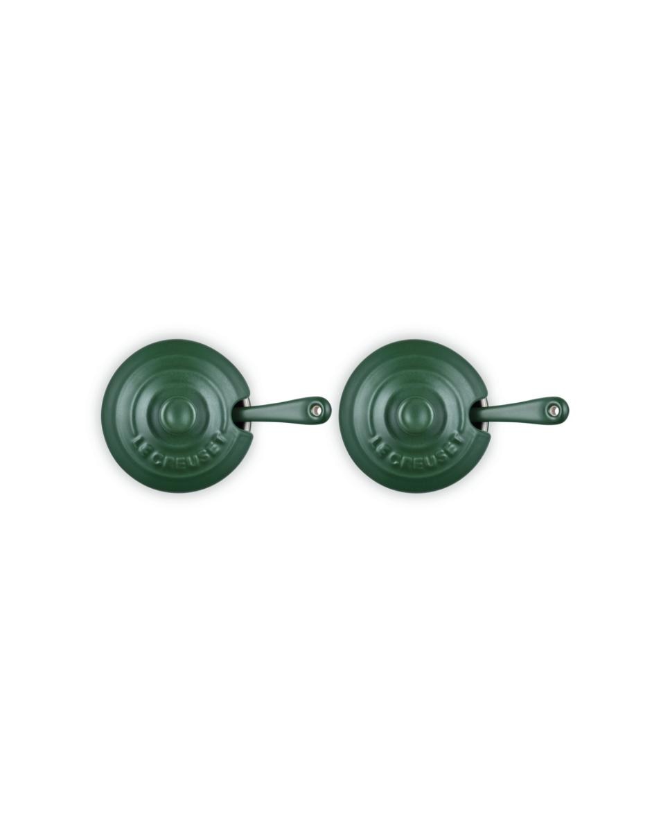 Set de 2 Botes de condimentos Serenity Le Creuset - Verde oscuro Verde oscuro-3