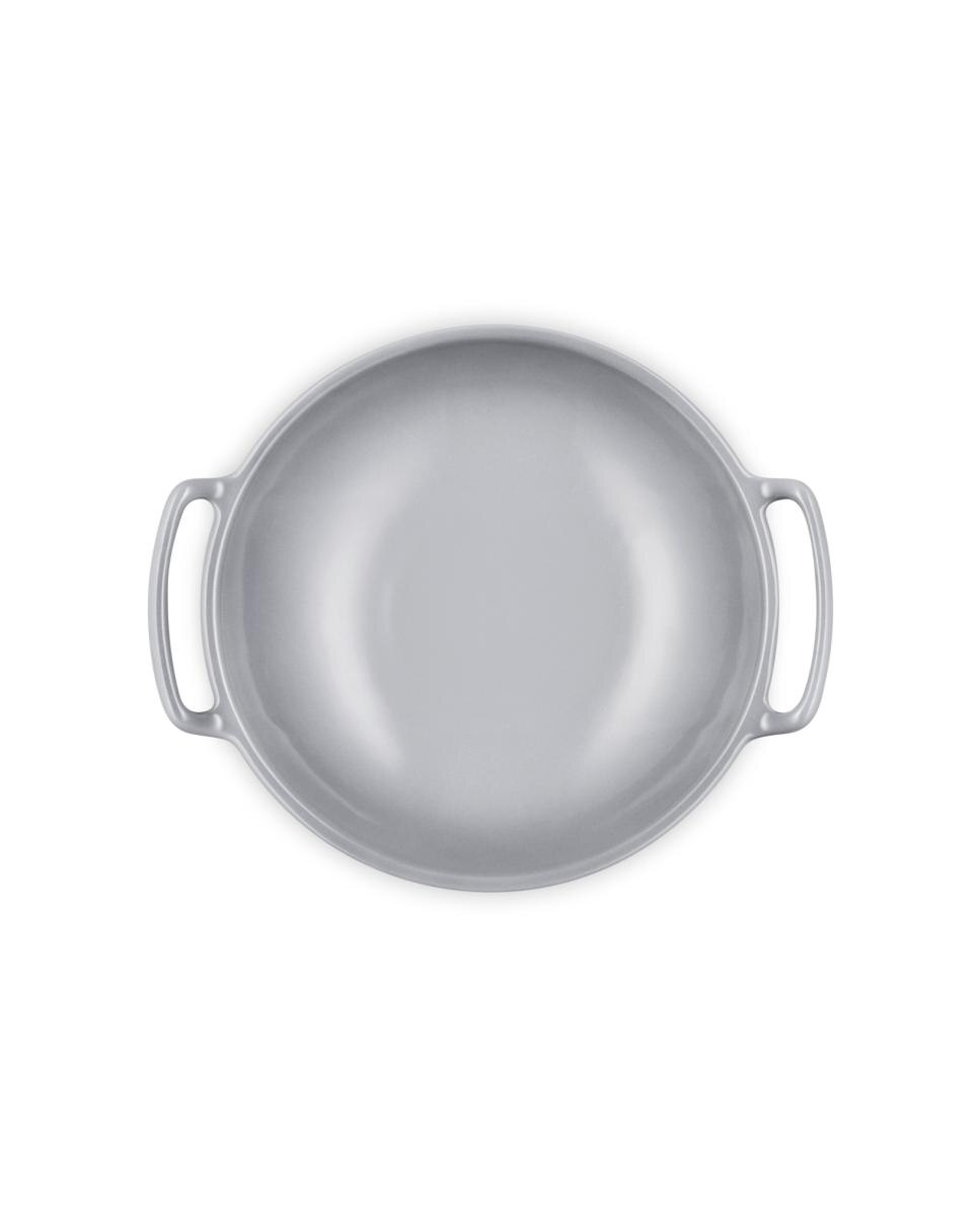 Imagen 4 de Wok de cerámica Le Creuset - Gris ártico Wok de 20 cm Gris ártico