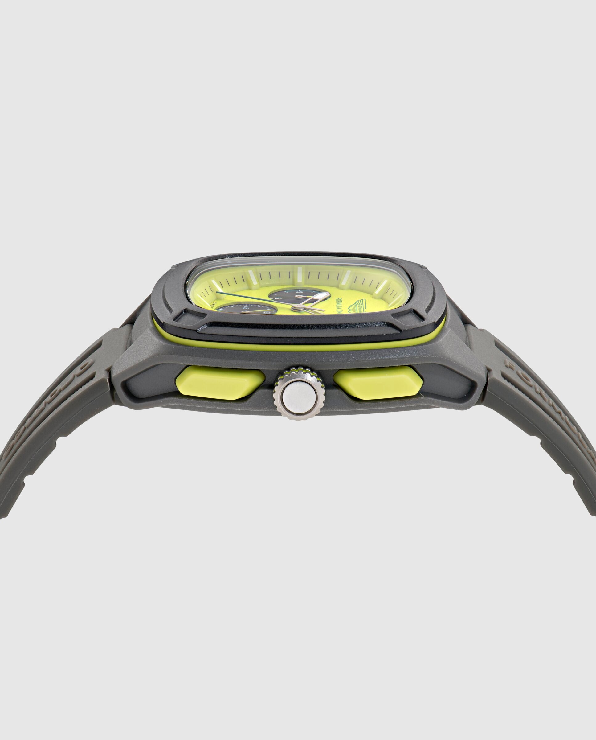 Reloj de hombre ovrw formula 1 mtfo1f504 de silicona y correa - Aston Martin - Gris Gris-2