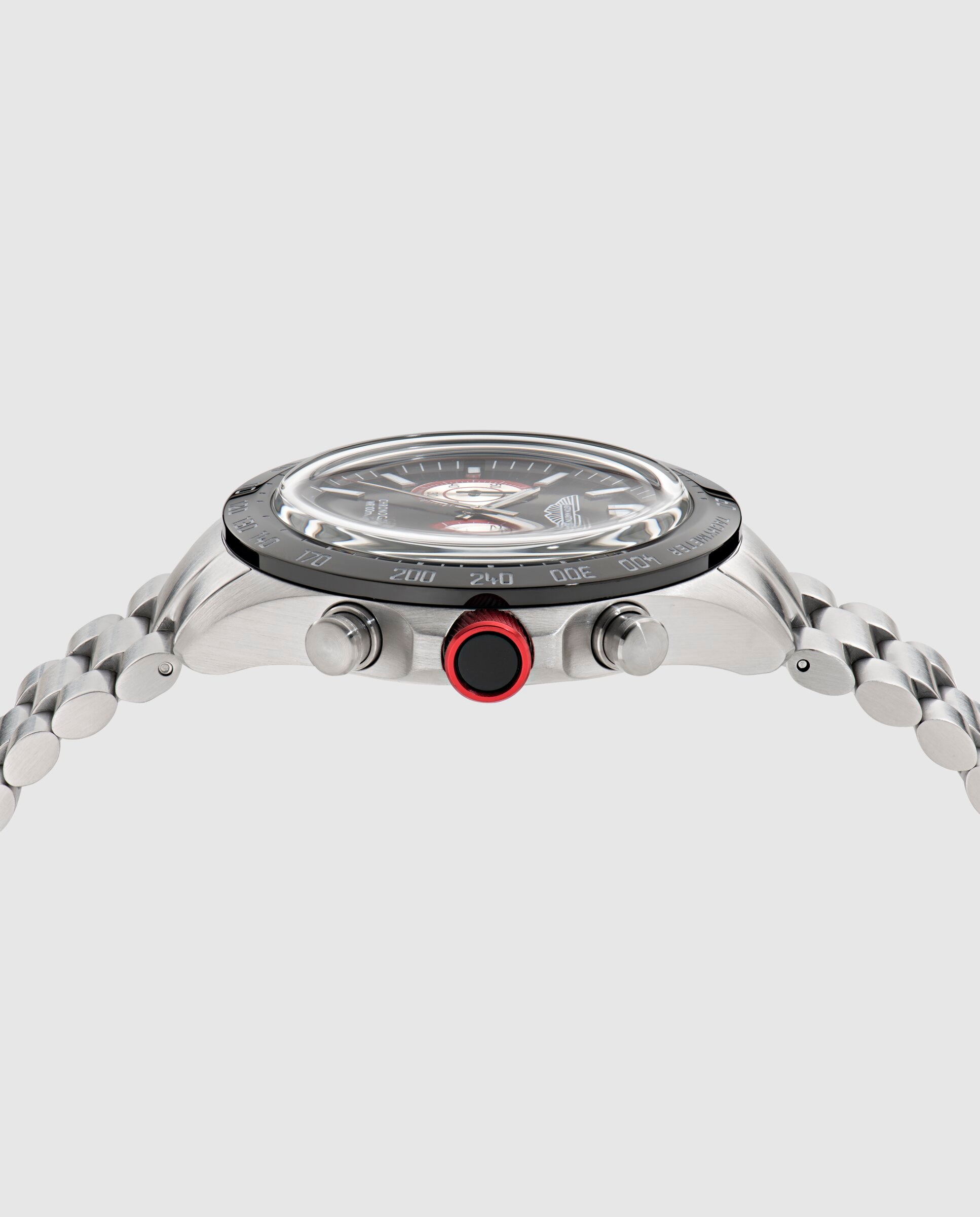 Reloj de hombre spt icon mtis1f501 de acero y correa plateada - Aston Martin - Plata Plata-2