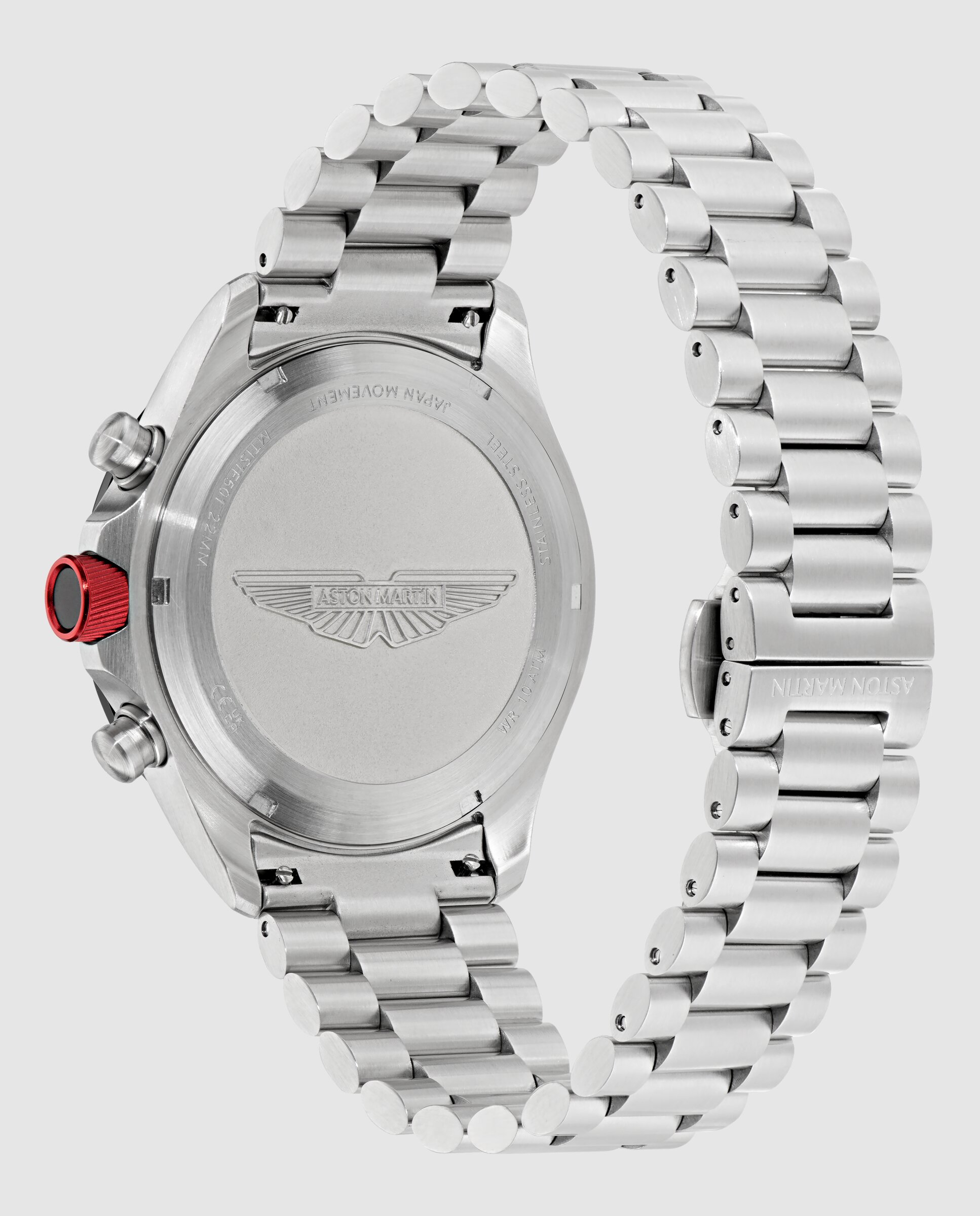 Reloj de hombre spt icon mtis1f501 de acero y correa plateada - Aston Martin - Plata Plata-3