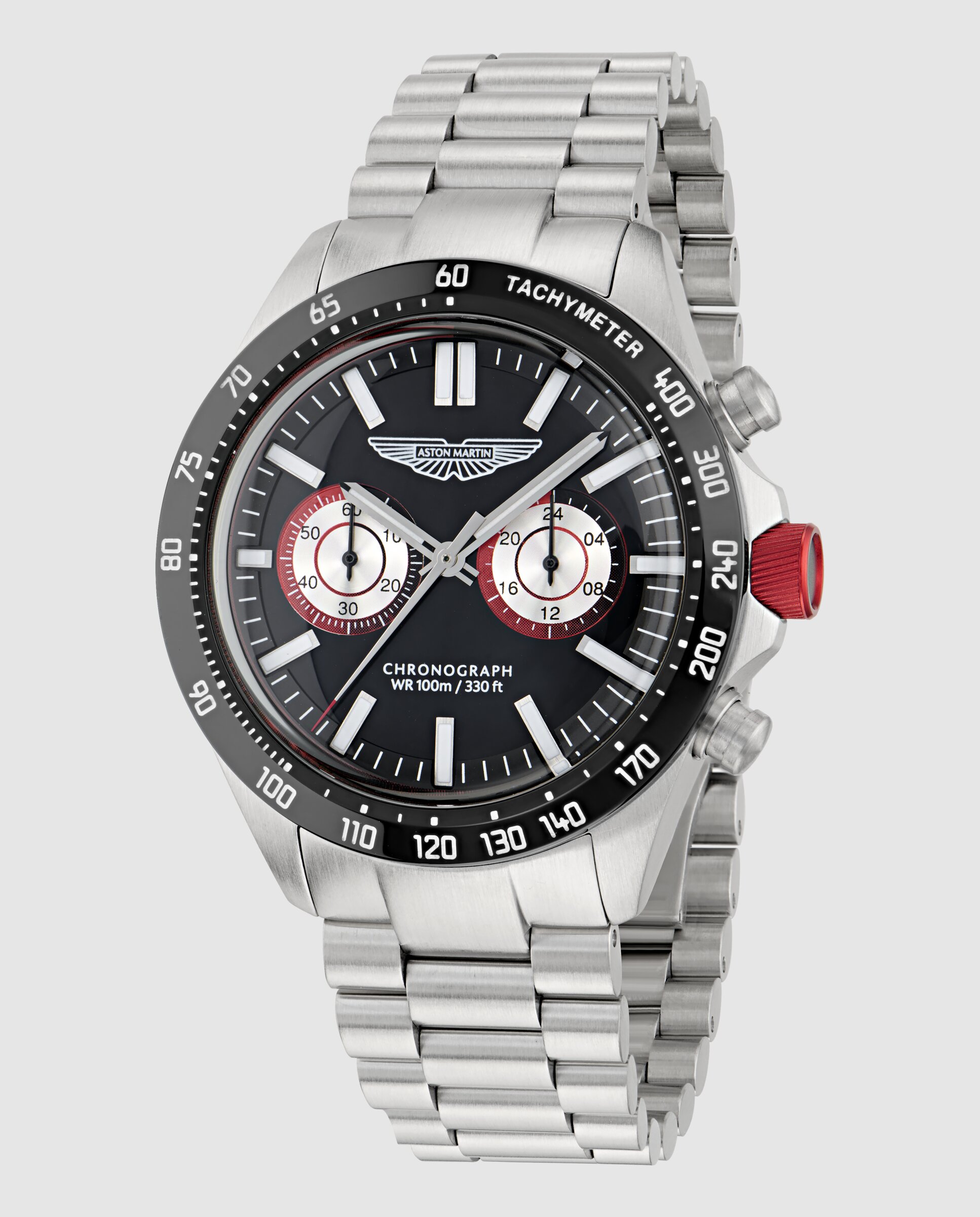 Reloj de hombre spt icon mtis1f501 de acero y correa plateada - Aston Martin - Plata Plata-4