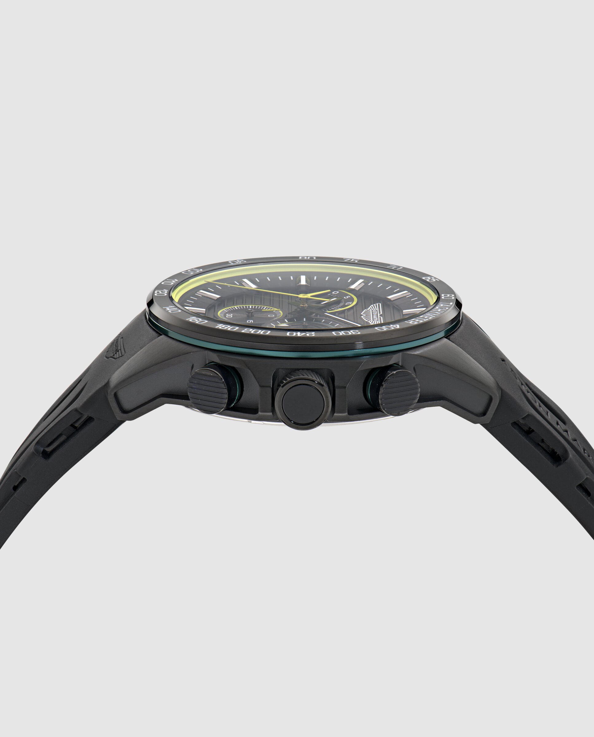 Reloj de hombre hlc icon mtrh1f503 de silicona y correa negra - Aston Martin - Negro Negro-2