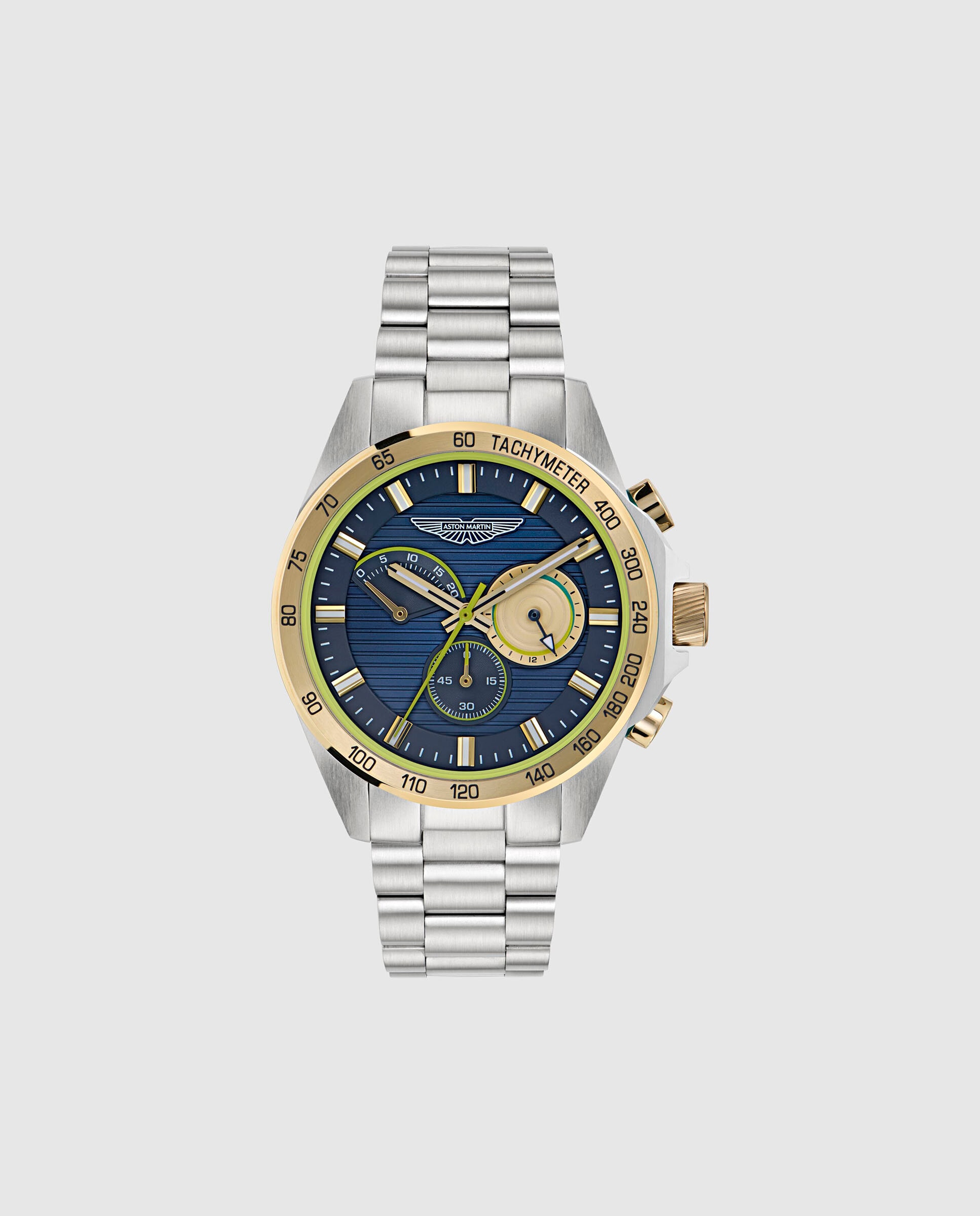 Imagen 0 de Reloj de hombre hlc icon mtrh1f505 de acero y correa plateada Plata