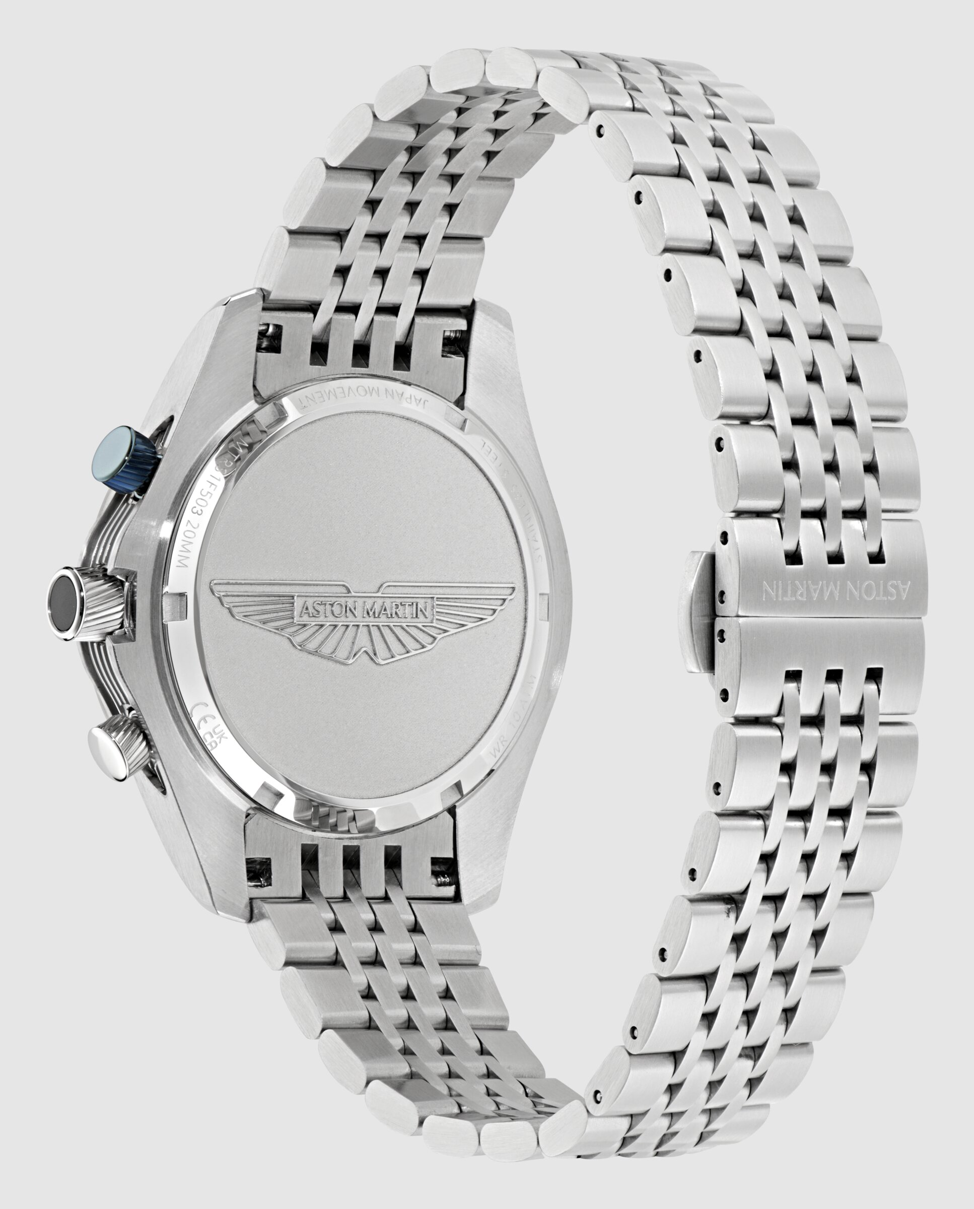 Reloj de hombre sgt thrill mtrs1f503 de acero y correa plateada - Aston Martin - Plata Plata-3