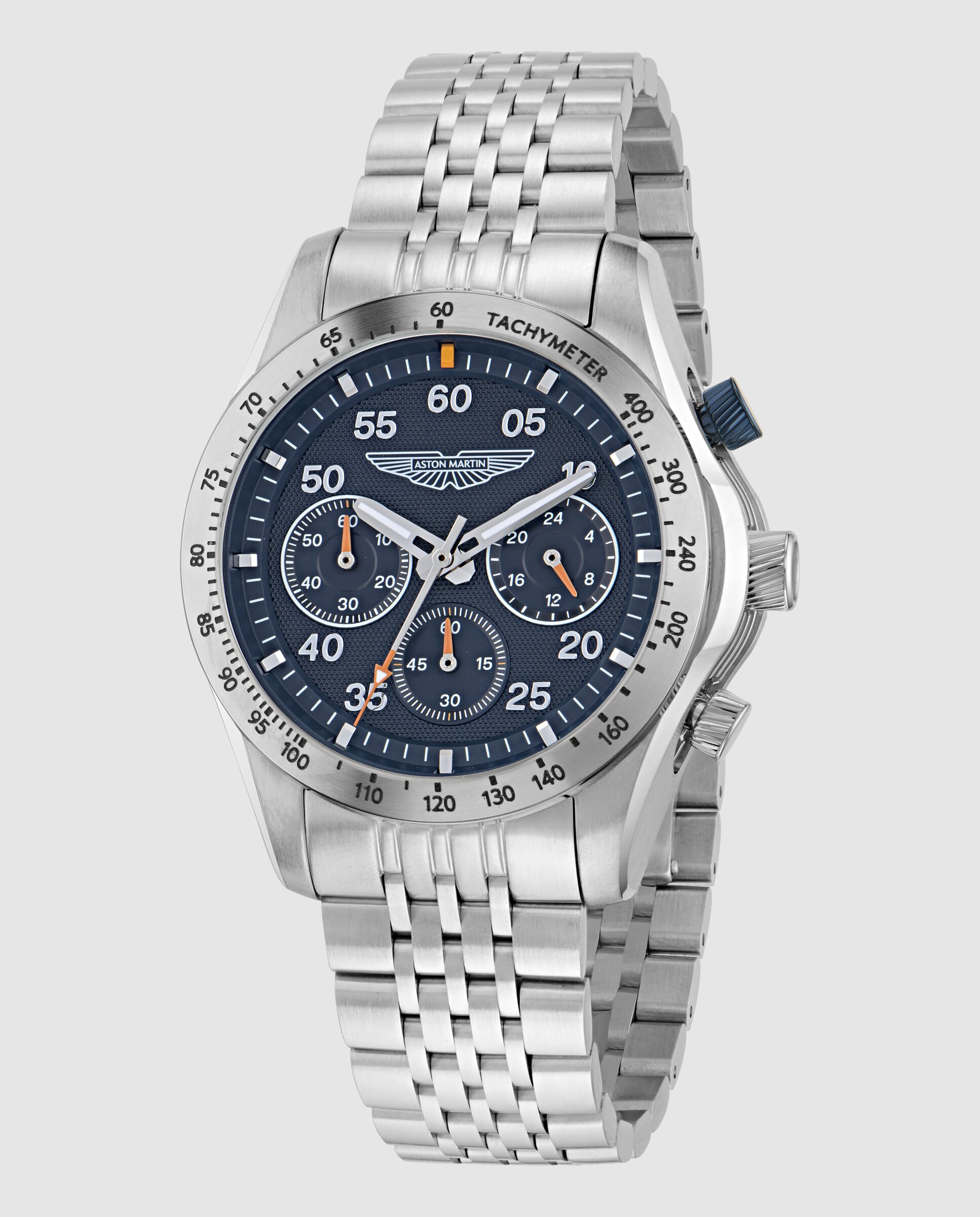 Reloj de hombre sgt thrill mtrs1f503 de acero y correa plateada - Aston Martin - Plata Plata-4