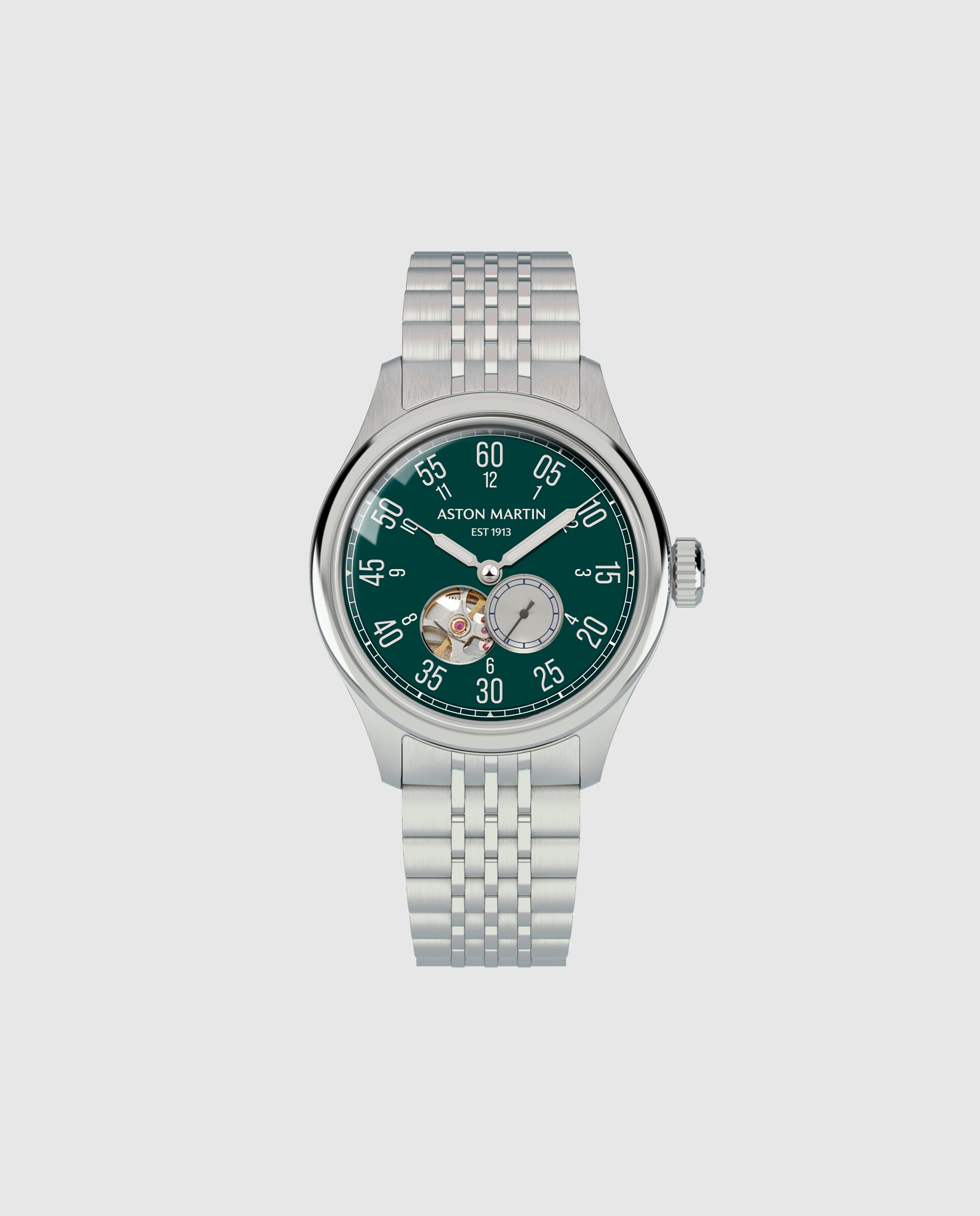Imagen 0 de Reloj de hombre ts1 timeless mtts1f504 automático de acero y correa plateada Plata