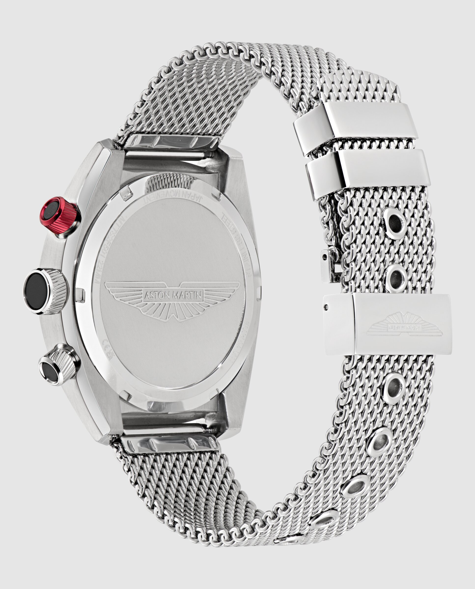 Reloj de hombre ts2 timeless mtts2f501 de acero y correa plateada - Aston Martin - Plata Plata-3