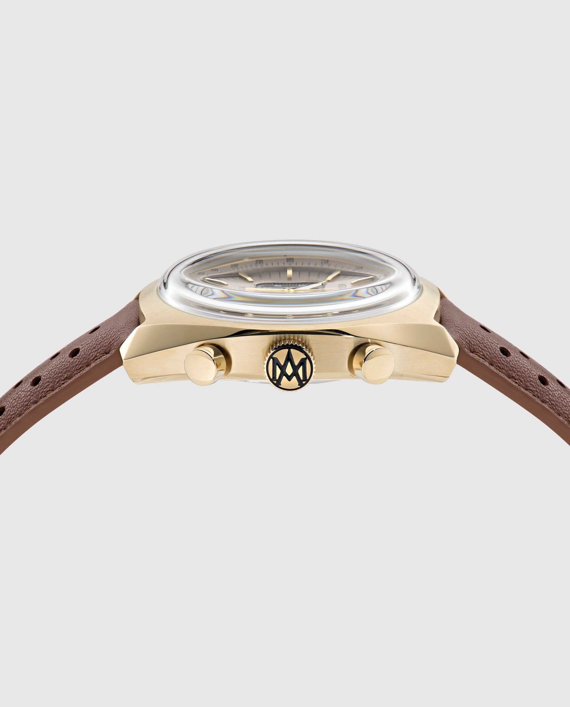 Reloj de hombre ts2 timeless mtts2f502 de piel y correa - Aston Martin - Marrón Marrón-2