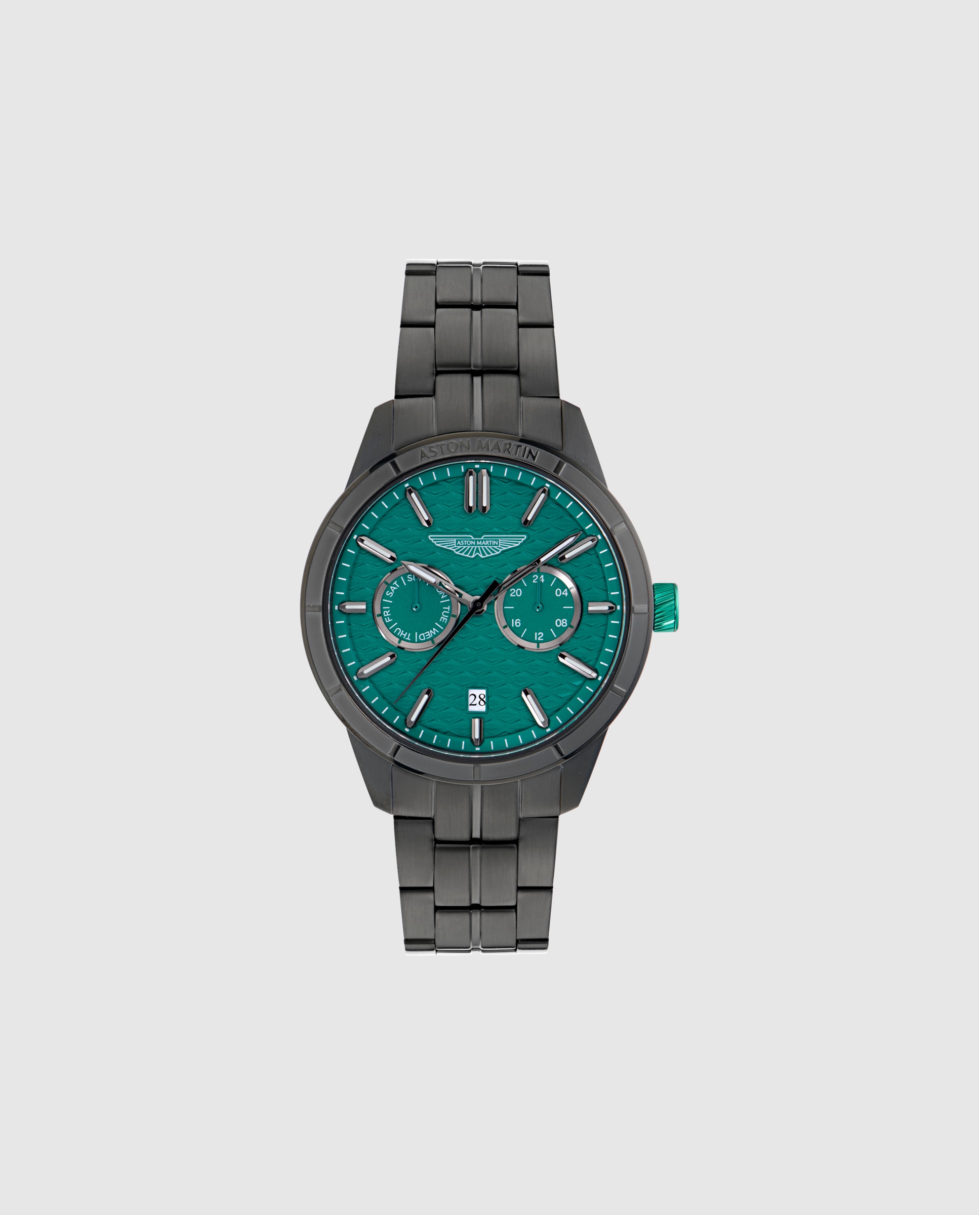 Imagen 0 de Reloj de hombre hdl icon mtih2s601 de acero y correa negra Negro