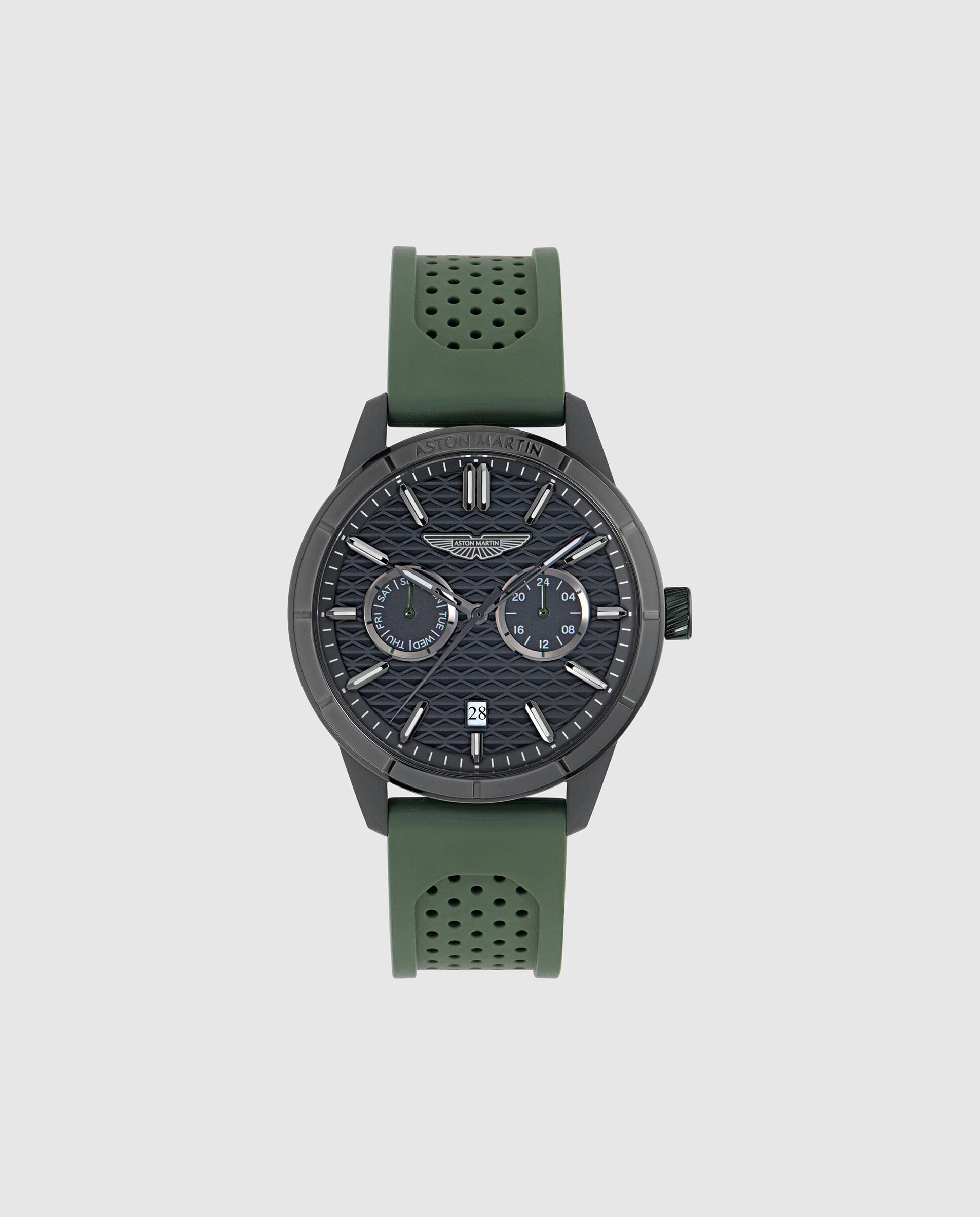Imagen 0 de Reloj de hombre hdl icon mtih2s604 de silicona y correa verde Verde