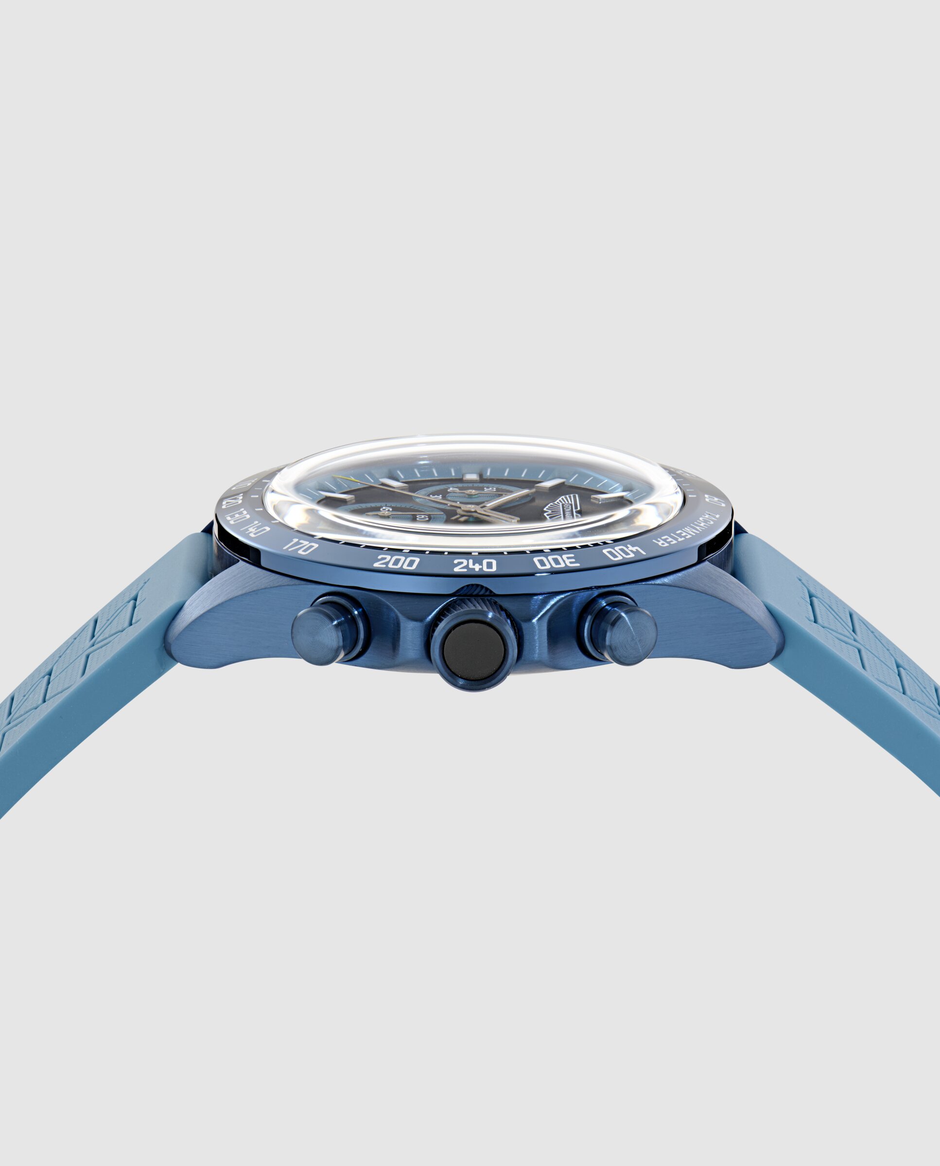 Reloj de hombre spt icon mtis2s604 de silicona y correa - Aston Martin - Azul Azul-2
