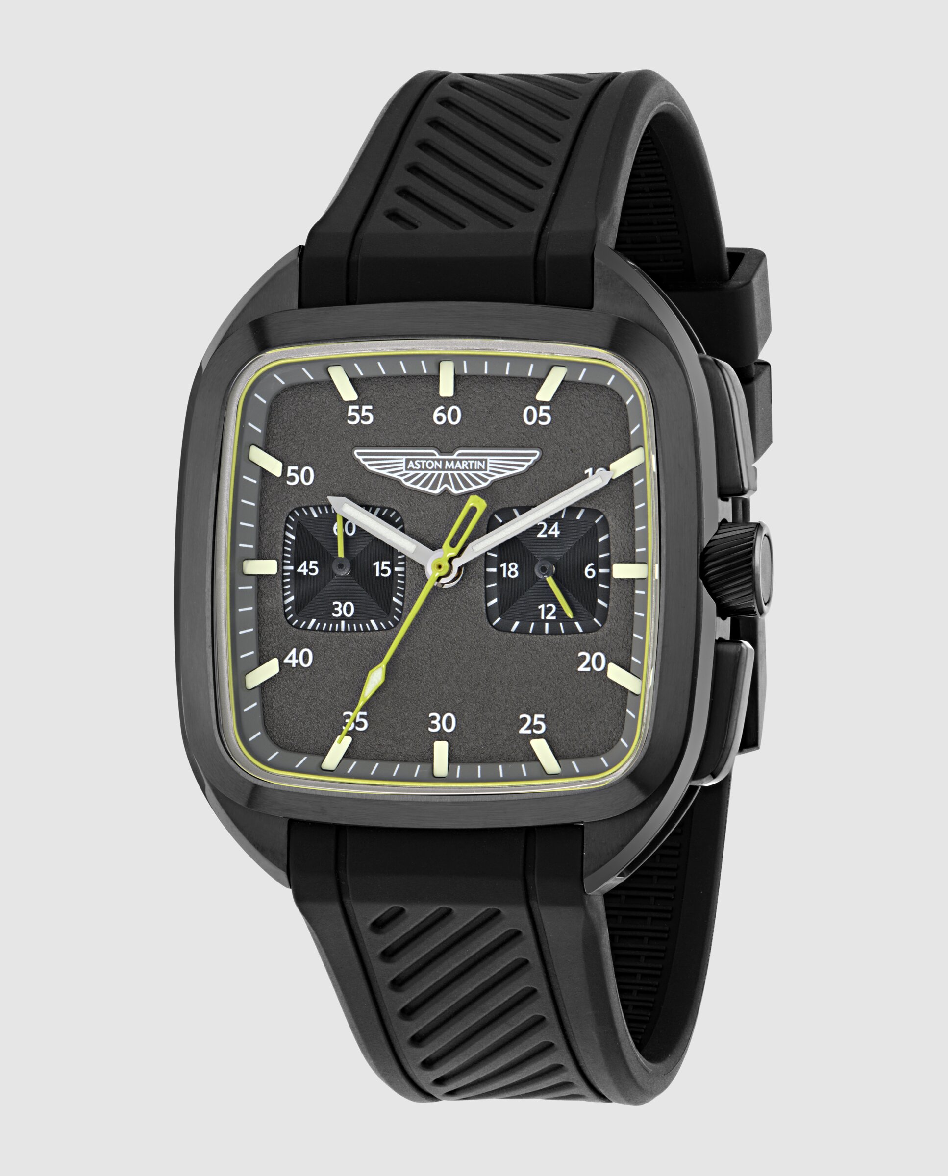 Reloj de hombre ult icon mtiu1s605 de silicona y correa negra - Aston Martin - Negro Negro-5