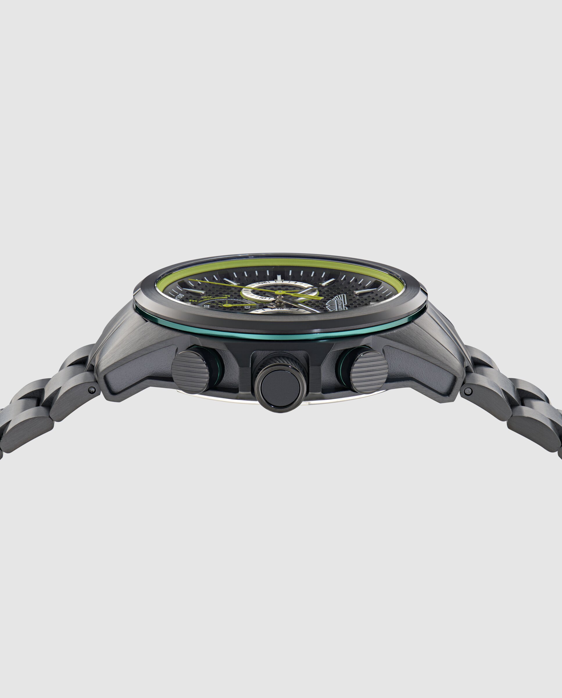 Imagen 2 de Reloj de hombre hlcw thrill mtrh2s601 de acero - Aston Martin - Negro Negro