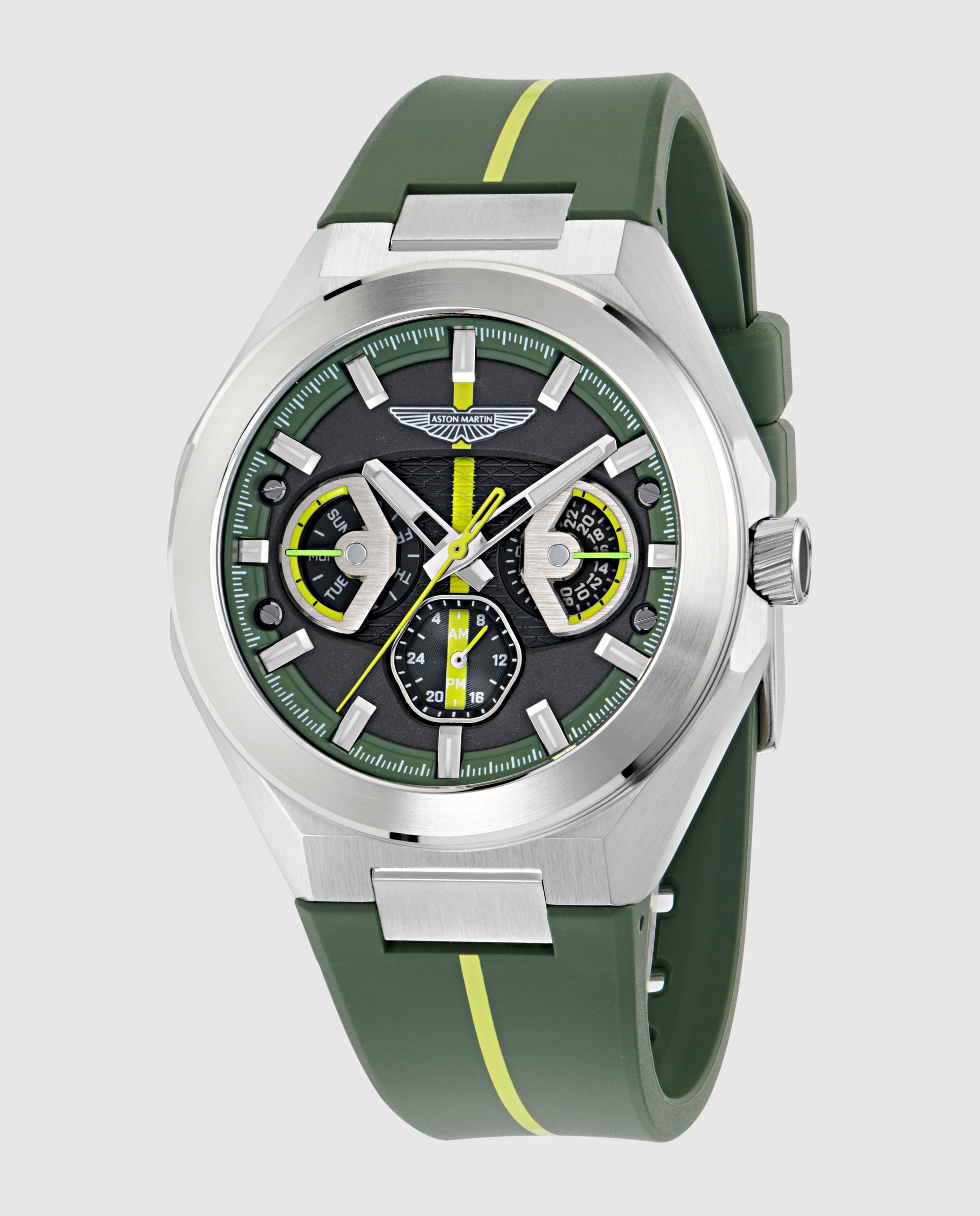 Imagen 5 de Reloj de hombre tks thrill mtri2s601 de silicona - Aston Martin - Verde Verde