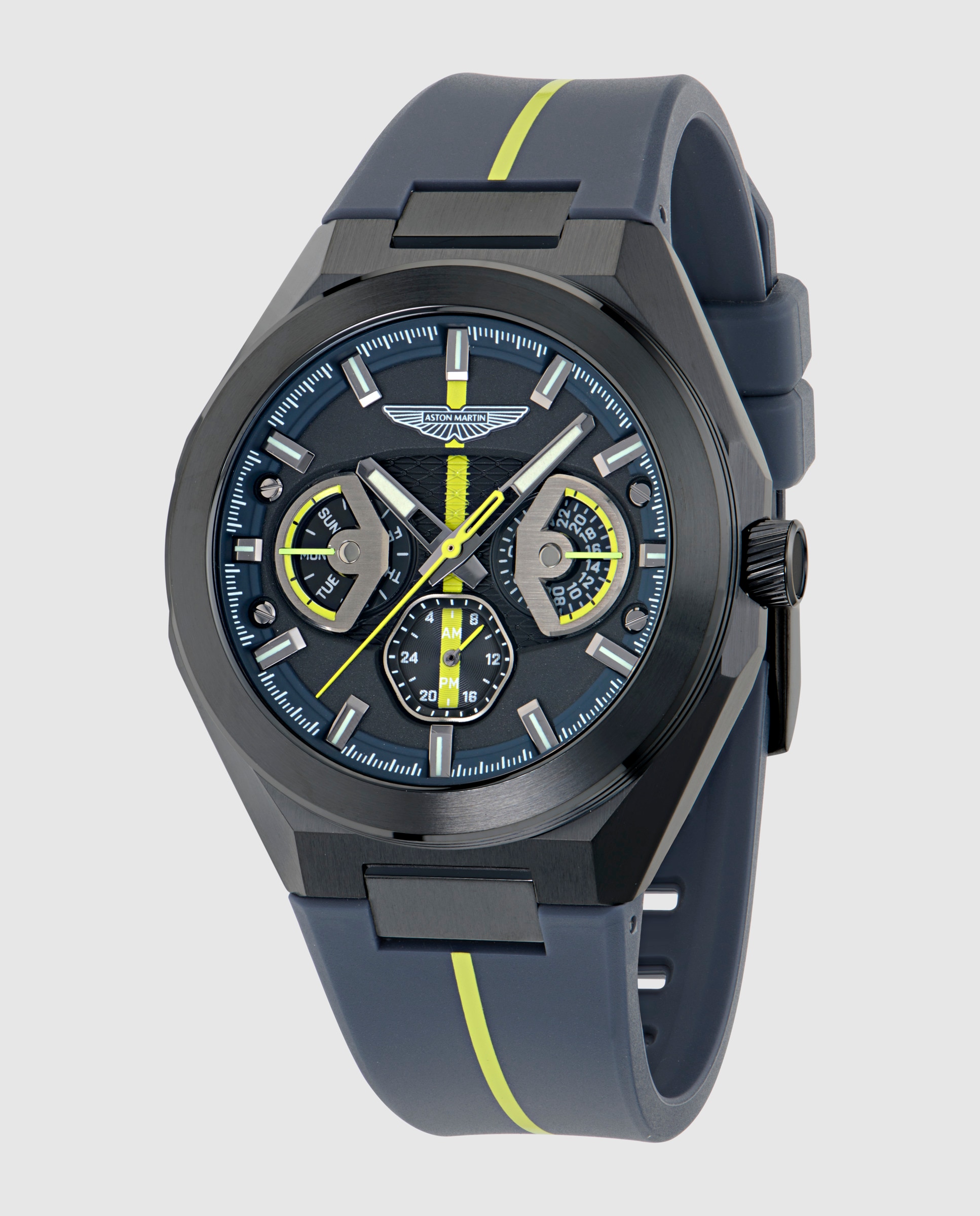 Imagen 5 de Reloj de hombre tks thrill mtri2s602 de silicona - Aston Martin - Azul Azul