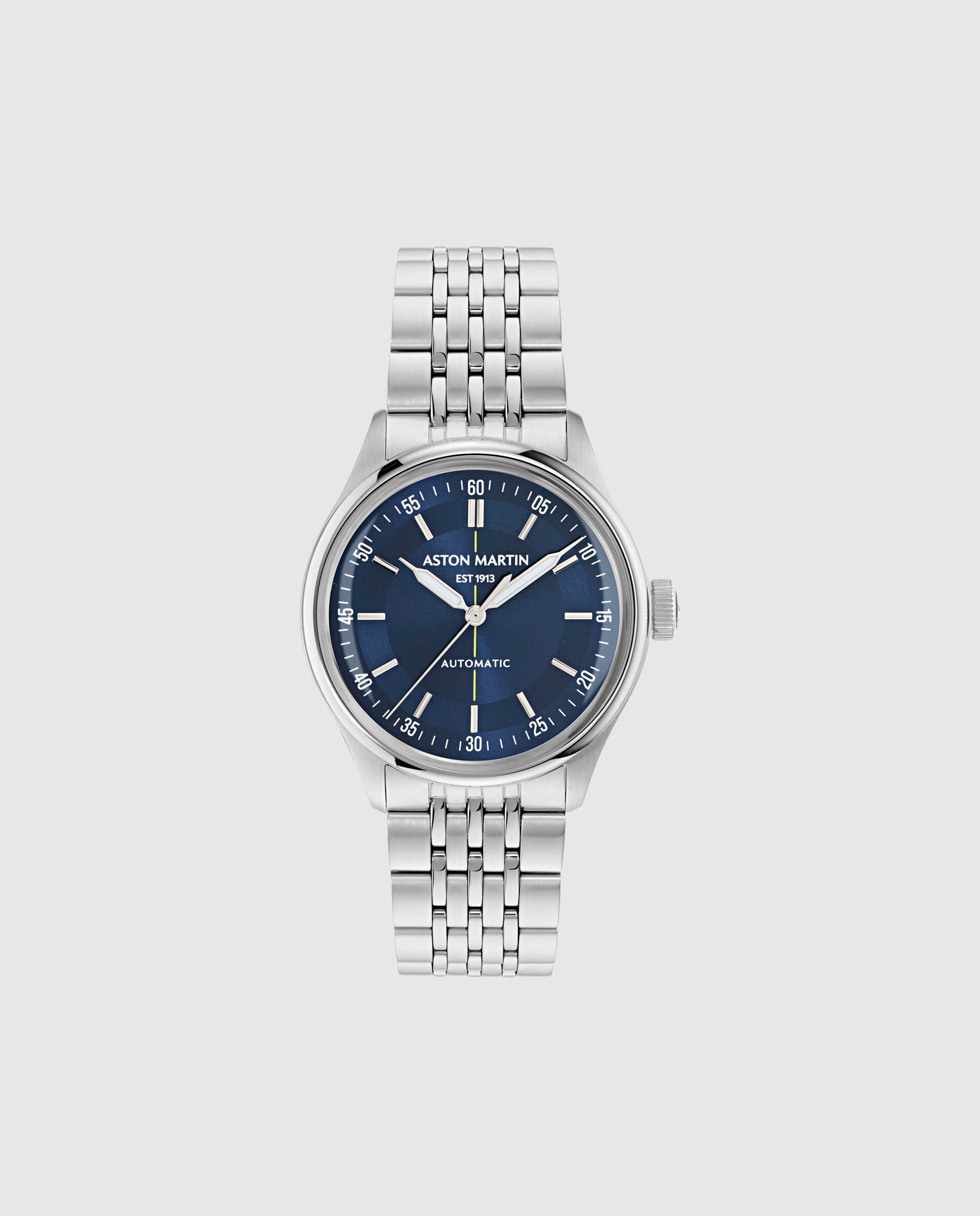 Imagen 0 de Reloj de hombre ts1 timeless mtts1s603 automático de acero y correa plateada Plata