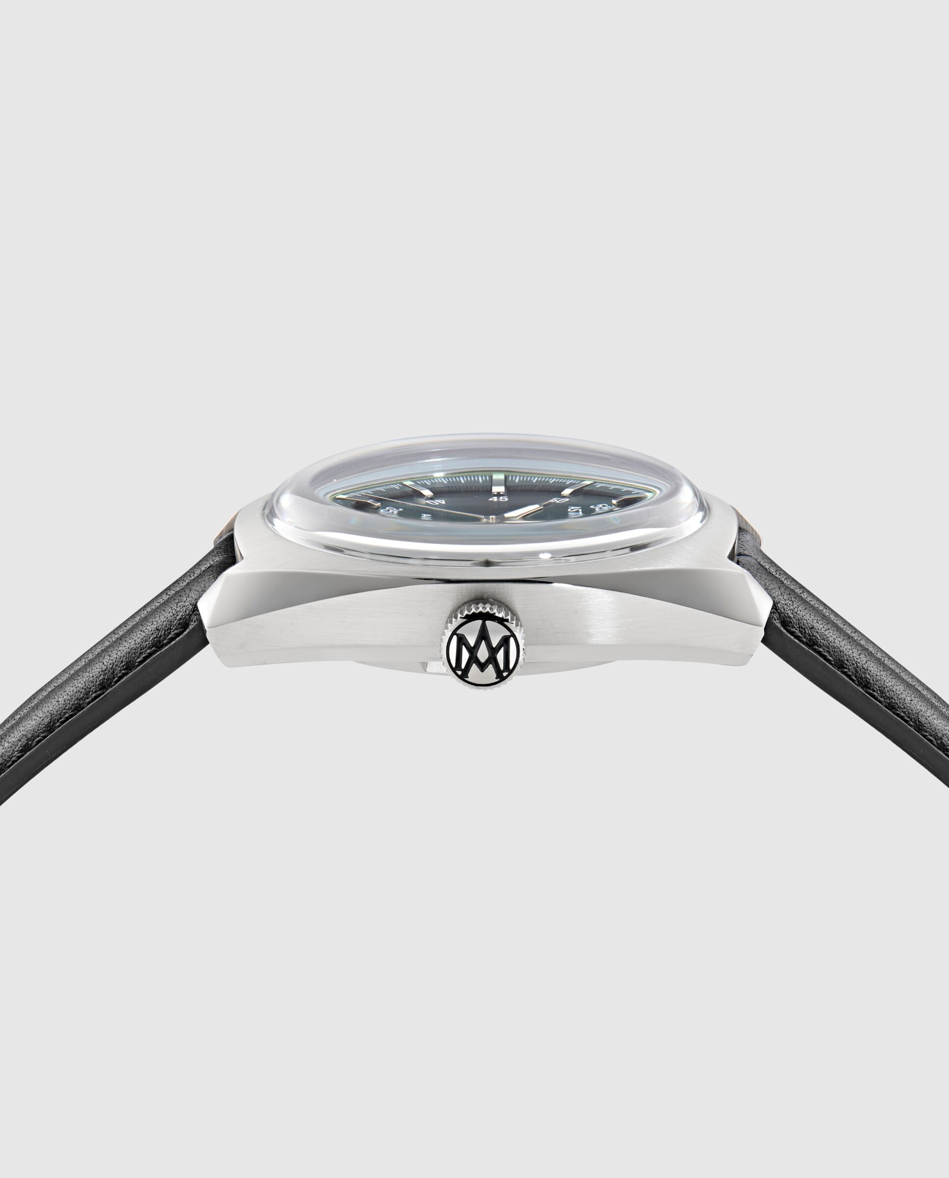 Imagen 2 de Reloj de hombre ts2 timeless mtts2s603 automático de piel y correa negra - Aston Martin - Negro Negro
