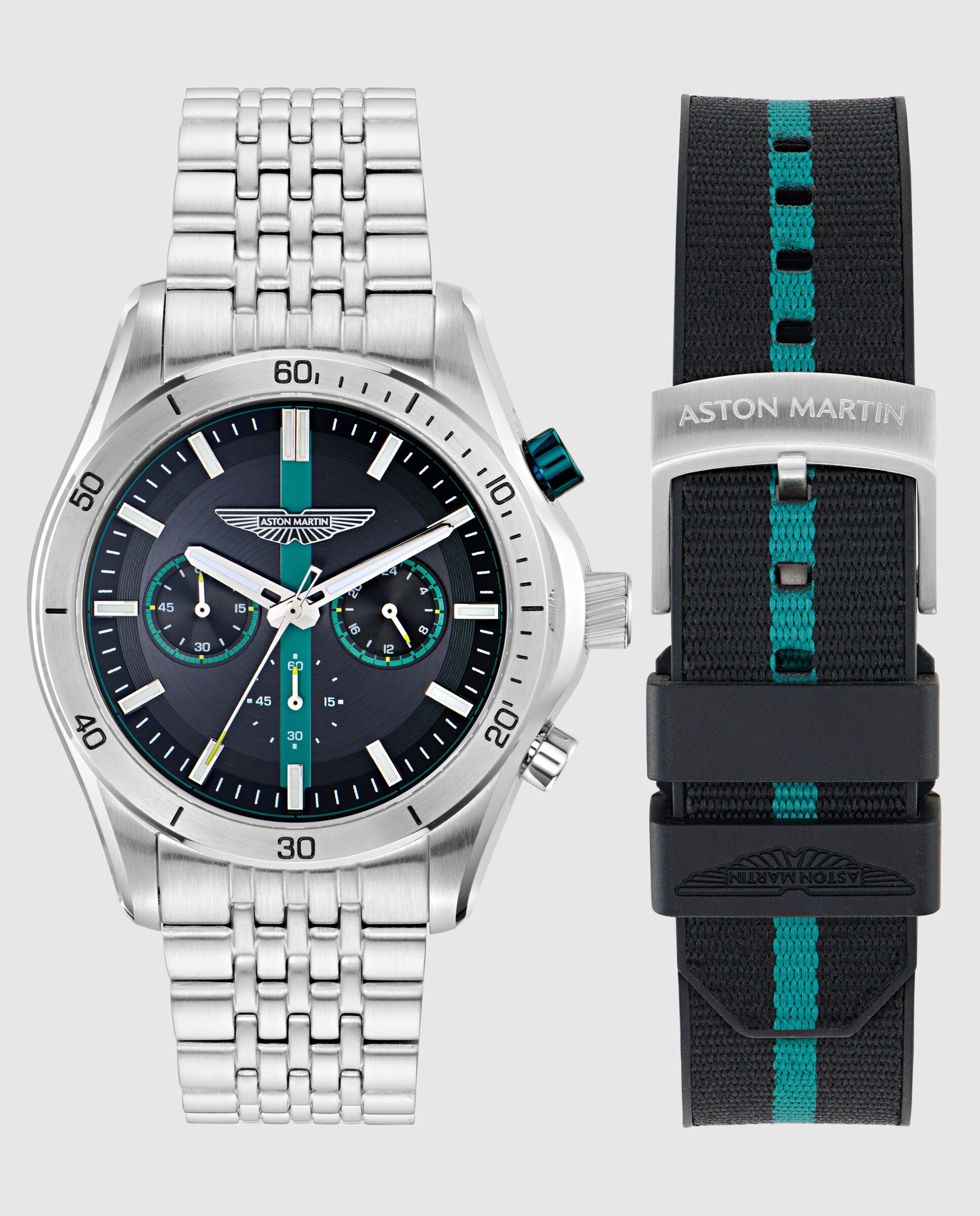 Reloj de hombre clp thrill mtrl1f607 de acero - Aston Martin - Plata Plata-2