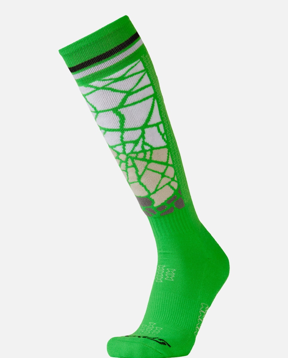 Calcetín de esquí de hombre Sweep Spyder - Verde Verde-1