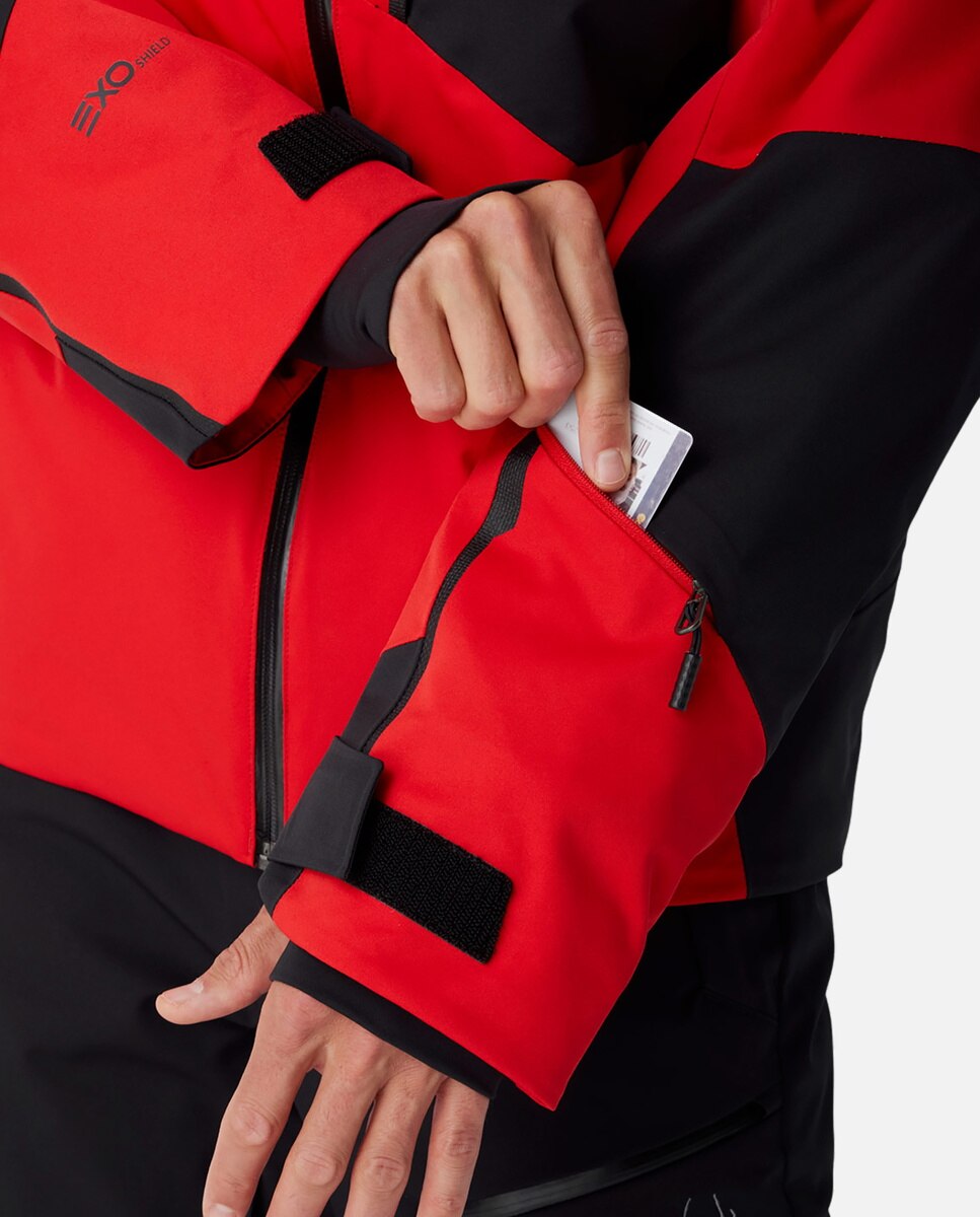 Chaqueta de esquí de hombre LEADER Spyder - Rojo Rojo-3