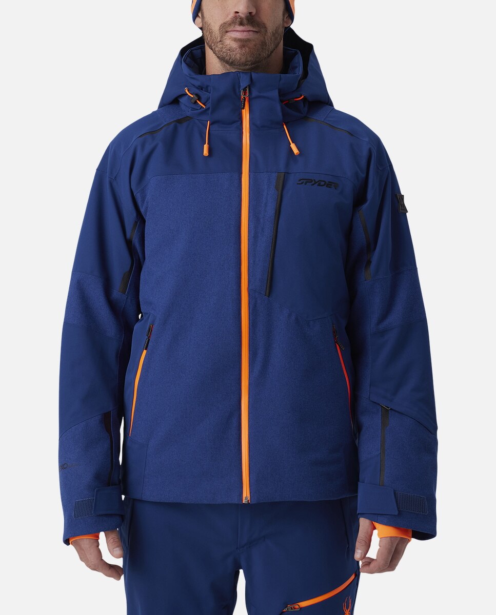 Chaqueta de esquí de hombre LEADER Spyder - Azul Azul-2